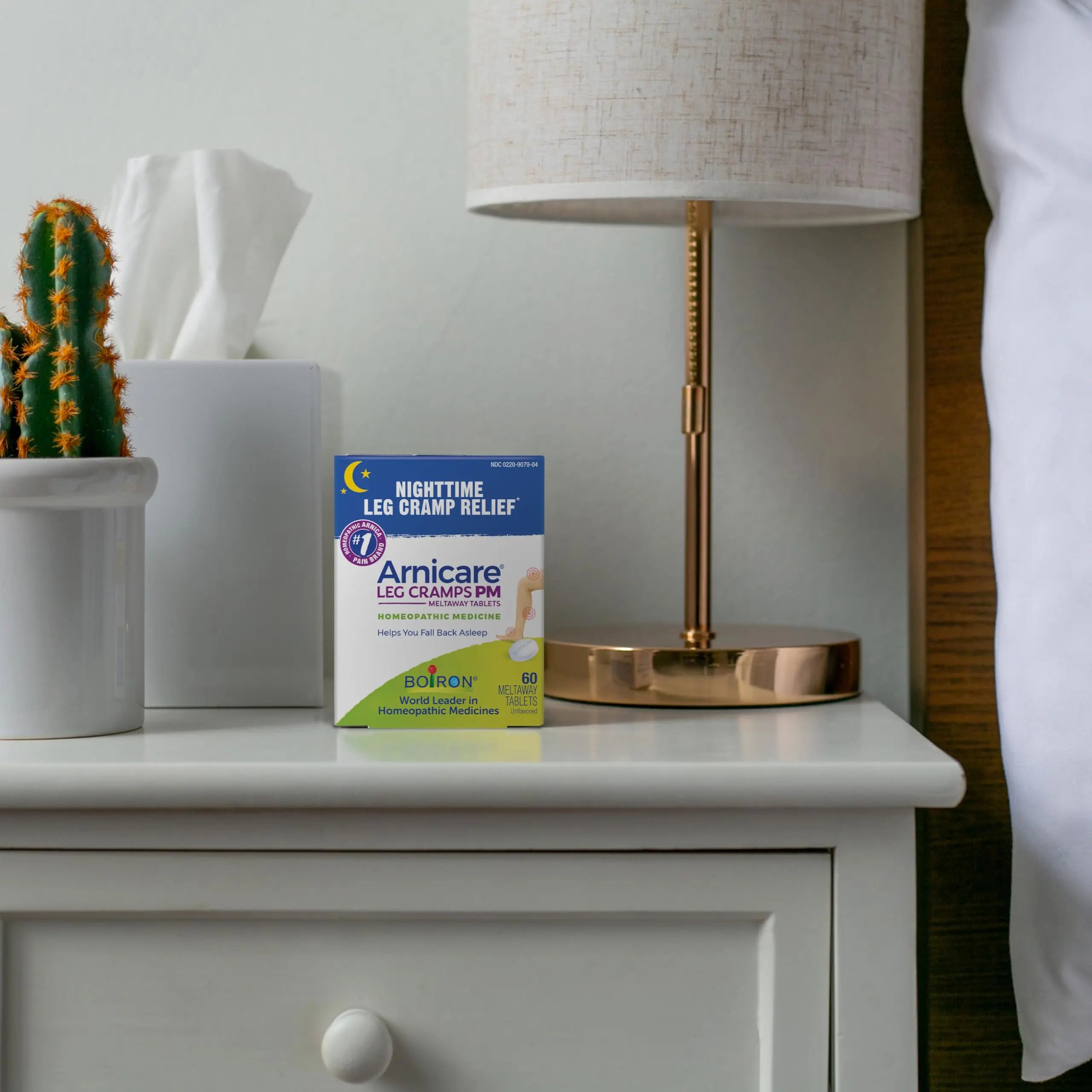 Boiron Arnicare Leg Cramps PM for Nighttime Relief from Cramping and Stiffness in Feet or Calves - 60 Tablets BoironAu supplements