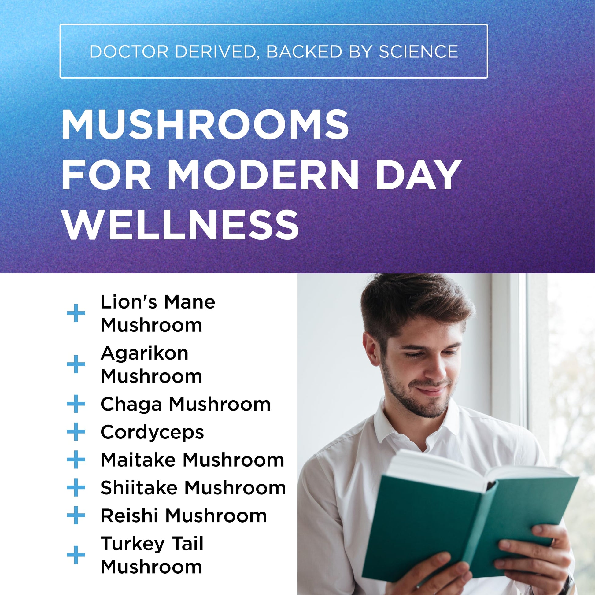 DR. EMIL NUTRITION 10 Mushroom Supplement for Mental Clarity, Focus & Immune Support - Functional Mushroom Nootropic Supplement with Lions Mane Extract, Cordyceps, Turkey Tail & More DR. EMIL NUTRITIONAu supplements
