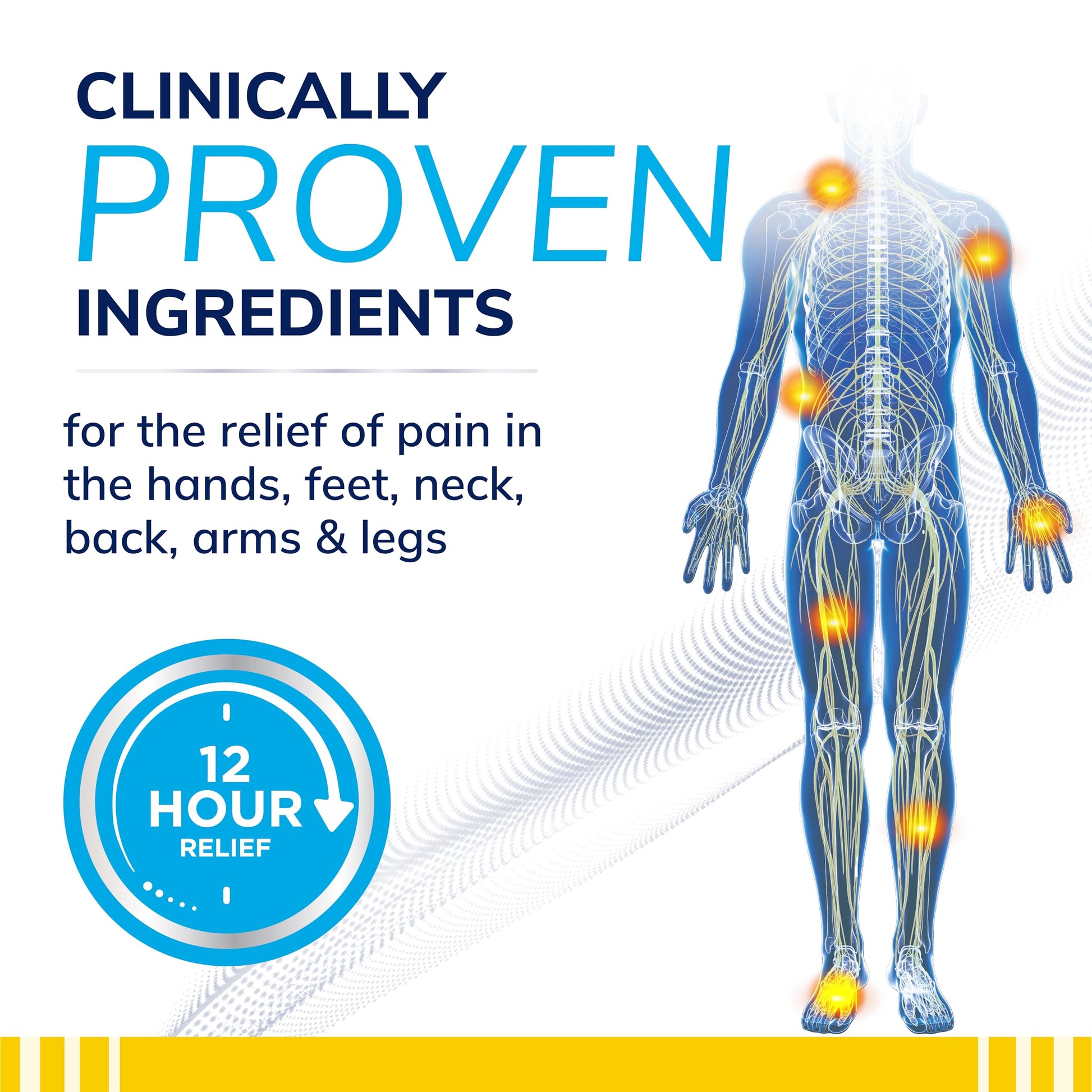 Dr. Scholl’s Clinical Strength 12-Hour Pain Relief Hydrogel Patches 10ct - 4% Lidocaine for Powerful Numbing, Instant Cooling Pain Relief with Menthol, Added Arnica, for Hands, Feet, Neck, Back & Legs Dr. Scholl'sAu supplements