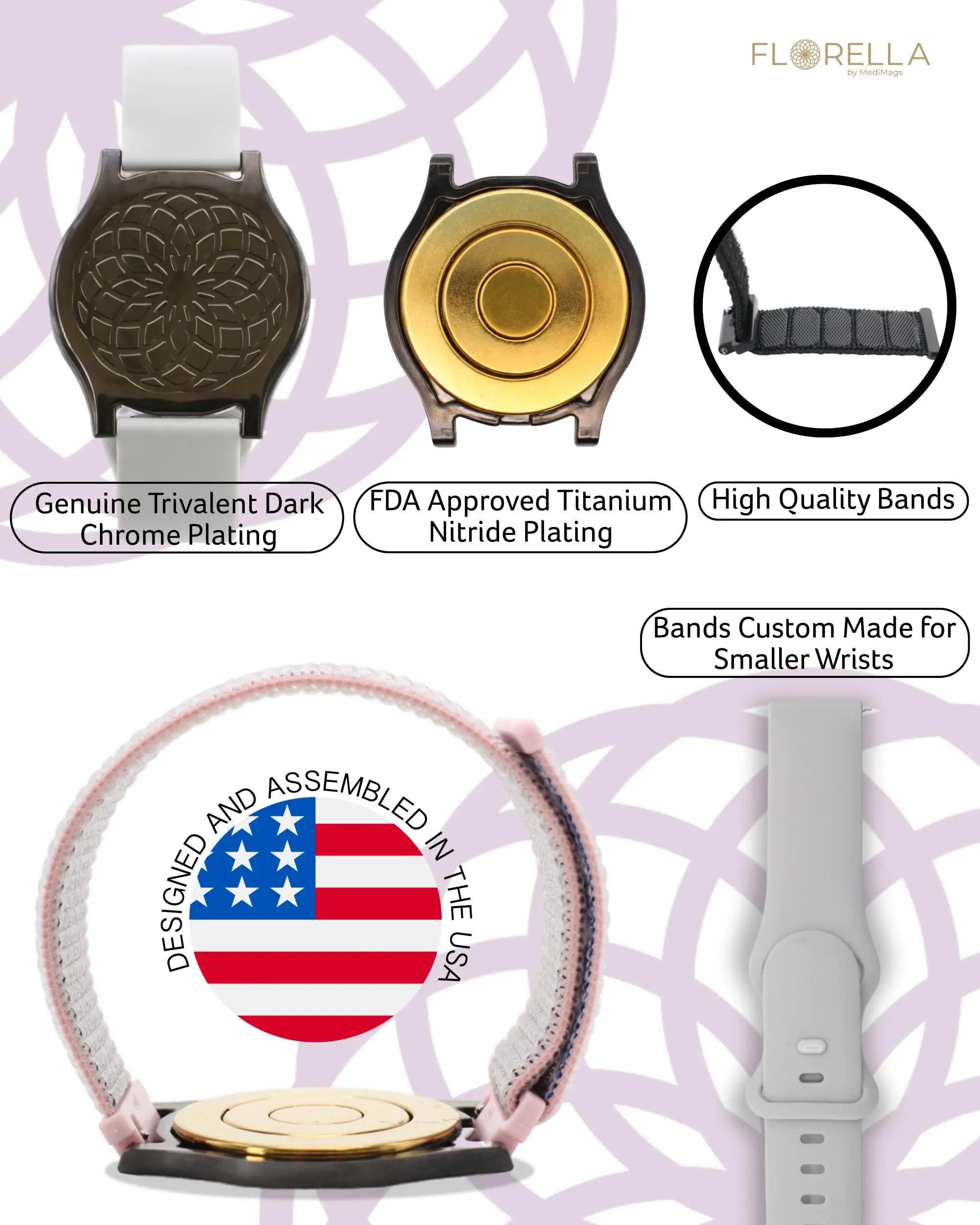 MediMags Period Pain Relief Device - Clinically Proven, All Natural Relief for A Life On The Go - The Florella Therapeutic Device Helps Alleviate The Pain from Menstrual Cramps. FlorellaAu supplements