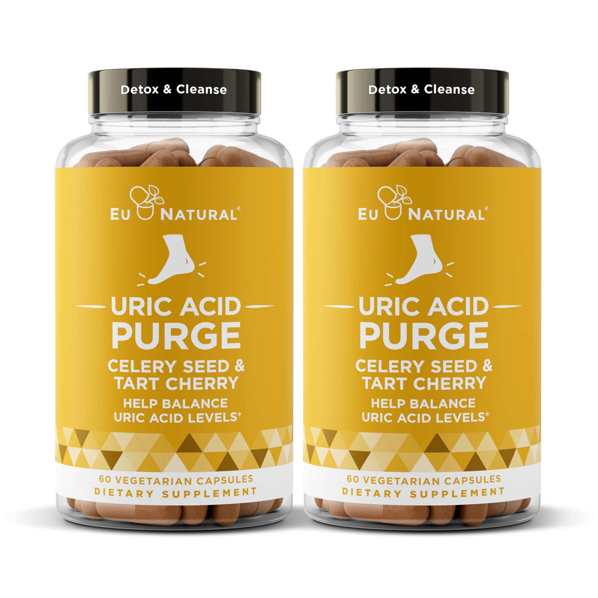 Purge! Uric Acid Flush – Eat & Drink What You Want – Detox and Cleanse with Celery Seed Extract Eu NaturalAu supplements