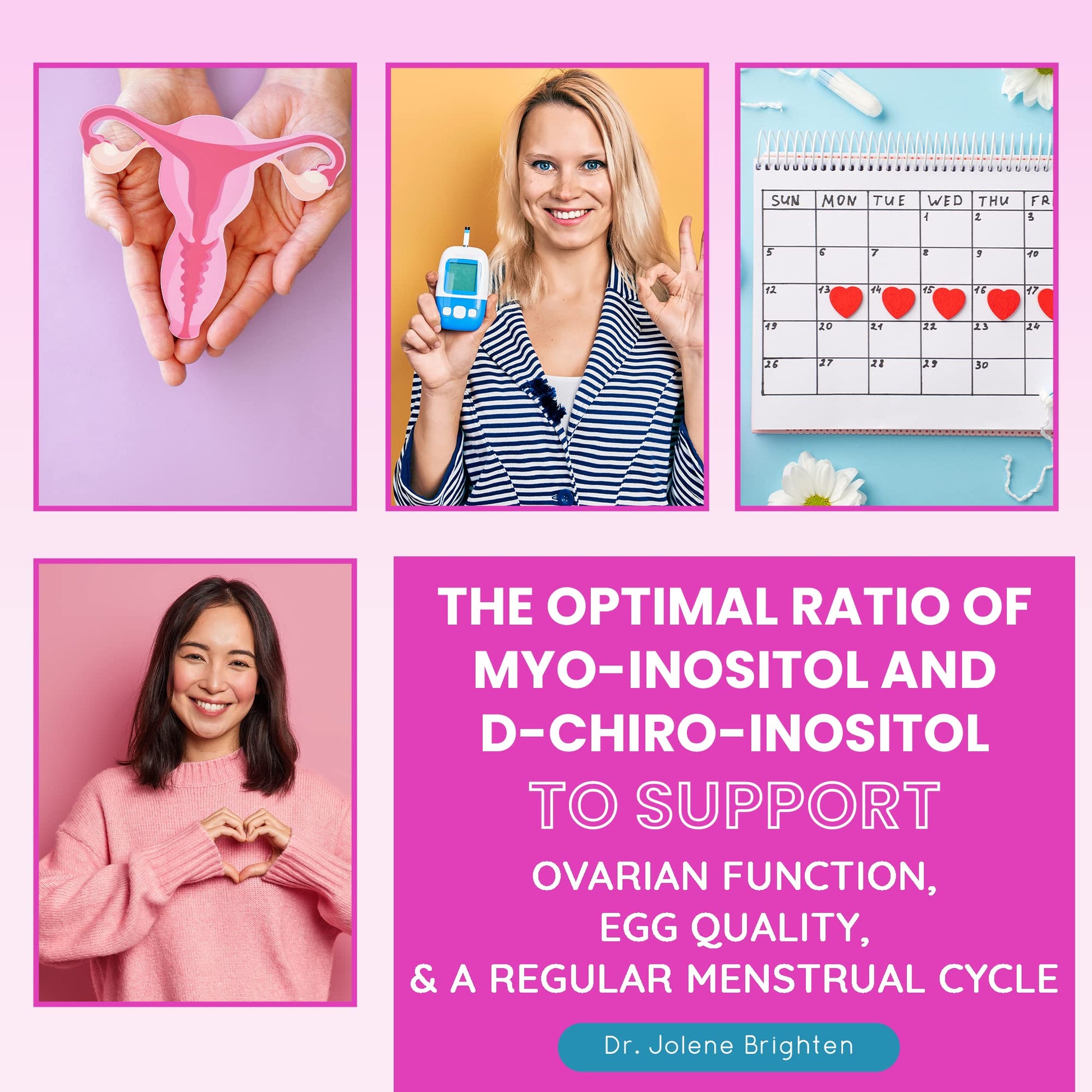 Dr. Brighten Myoinositol Plus - Doctor Formulated Ratio of Myo- and D-Chiro-Inositol Dr. BrightenUS supplements