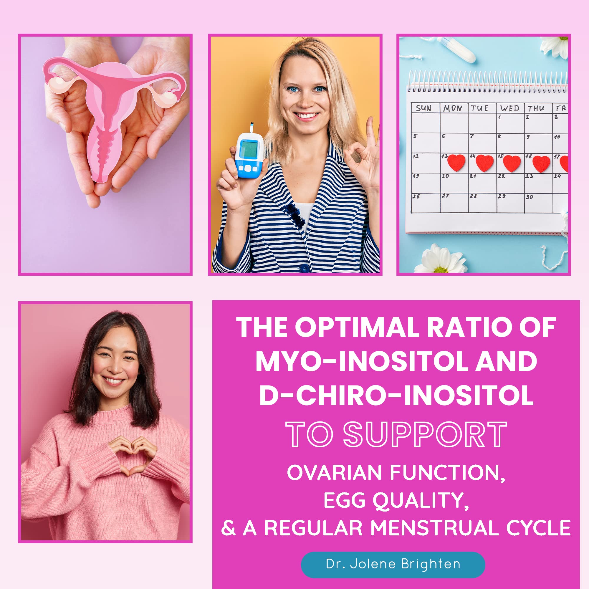 Dr. Brighten Myoinositol Plus - Doctor Formulated Ratio of Myo- and D-Chiro-Inositol Dr. BrightenUS supplements
