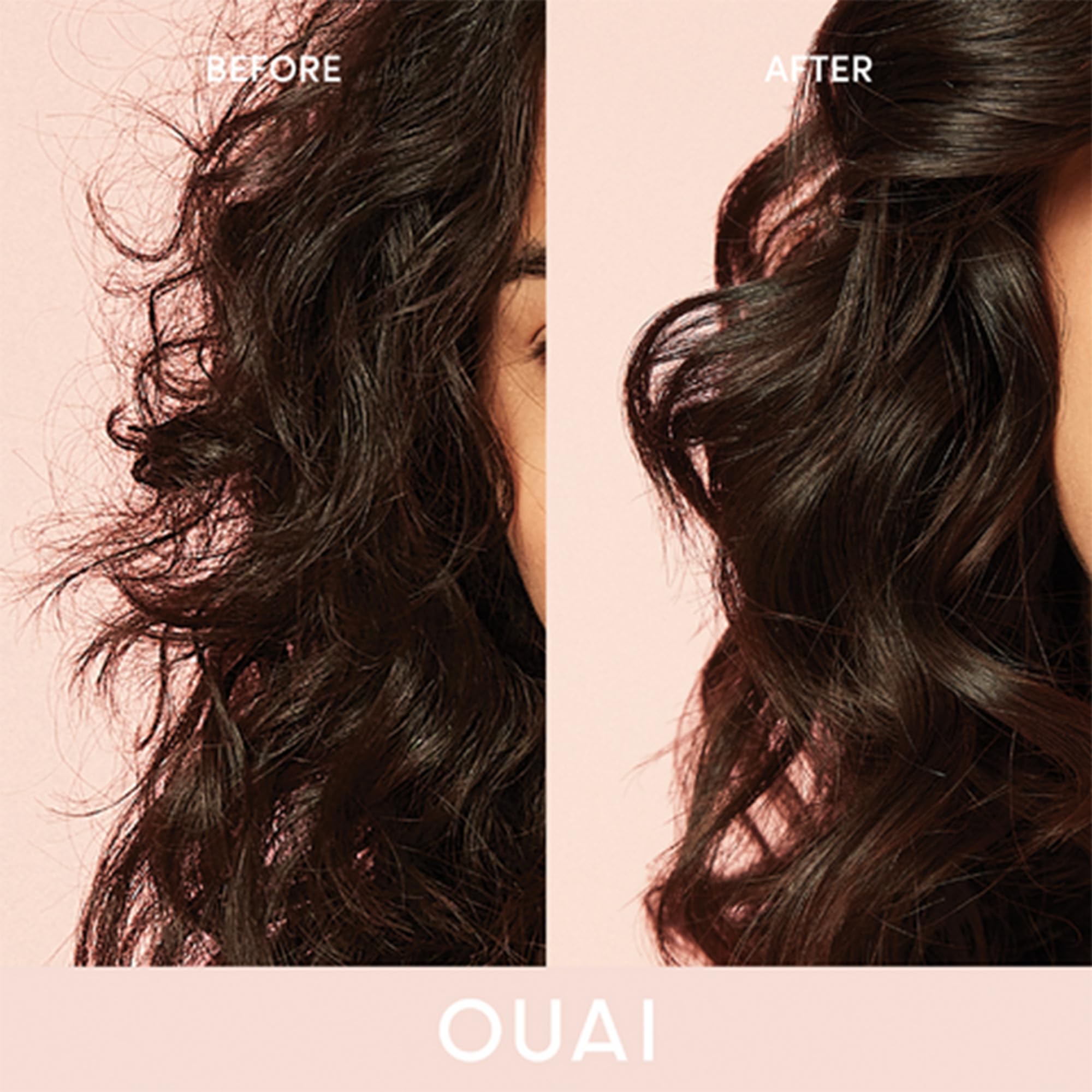 OUAI Anti Frizz Cream - Moisturizing Hair Cream with Frizz Control & Heat Protection - Provides Lasting Hydration with Jackfruit & Beetroot Extract - Paraben, Phthalate & Sulfate Free (6 oz) OUAIAu supplements