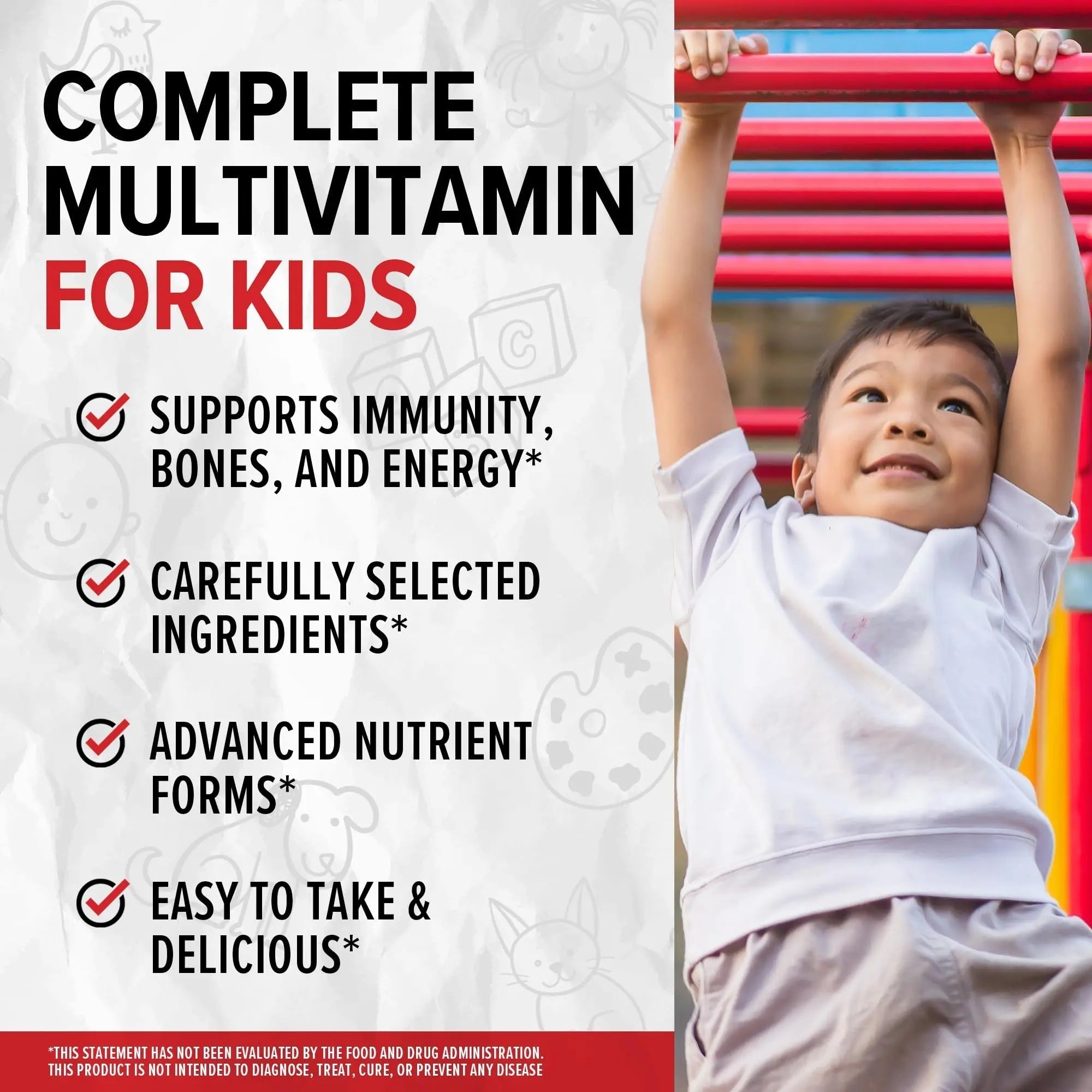 10X Health Children’s Methylated Multivitamin Gummies - 60 Count Kids Multivitamin Gummies, Complete Daily Nutrition 10X Health SystemAu supplements