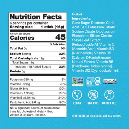 Liquid I.V.® Hydration Multiplier - Guava | Electrolyte Powder Drink Mix | 1 Pack (16 Servings) Liquid I.V.US supplements