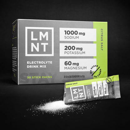 LMNT Zero-Sugar Electrolytes - Citrus Salt - Hydration Powder Packets | No Dodgy Ingredie Drink LMNTUS supplements
