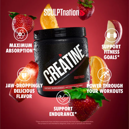 Sculpt Nation by V Shred Creatine - Premium Creatine Monohydrate Powder Sculpt NationUS supplements