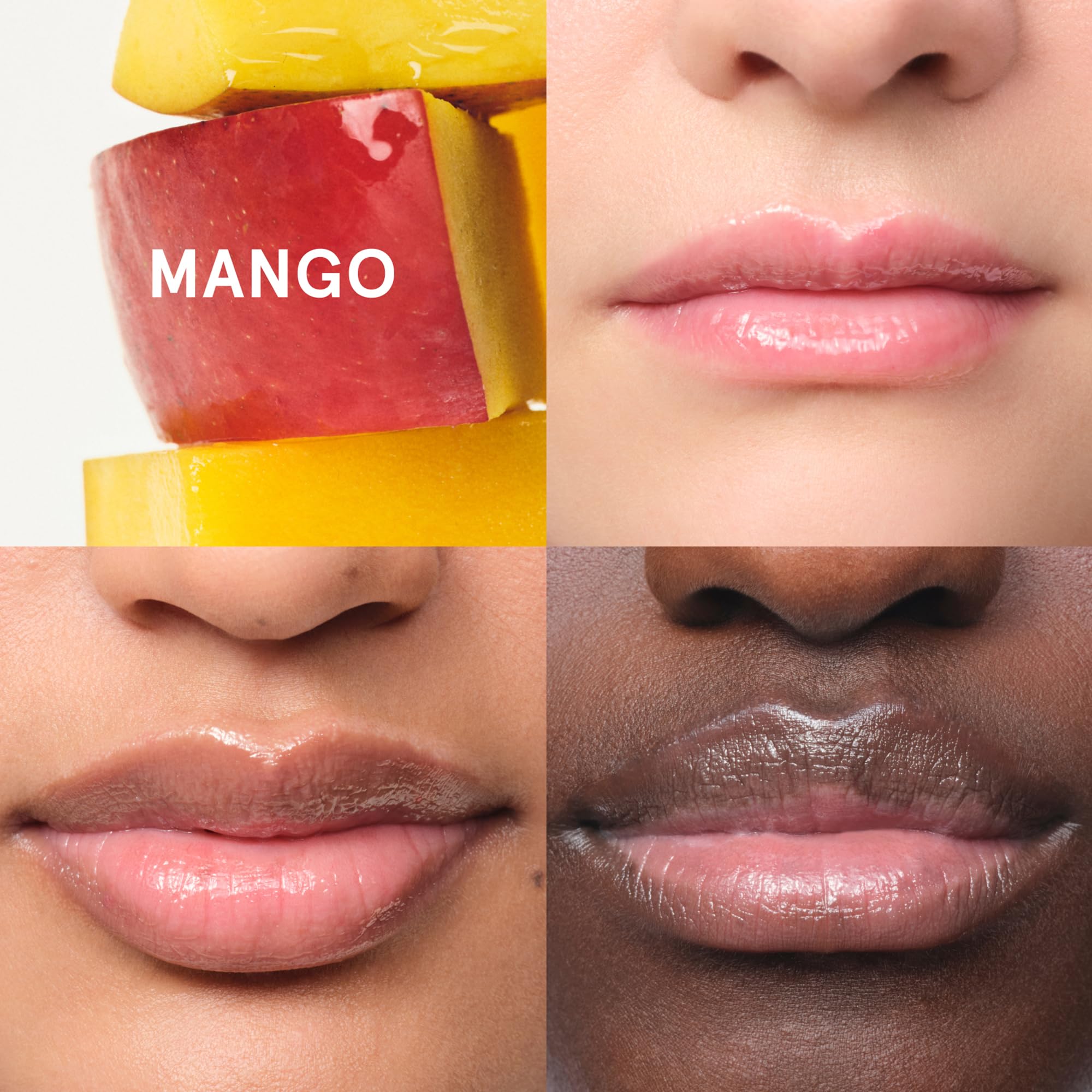 Glossier Balm Dotcom Hydrating Tinted Lip Balm - Universal Salve, Up to 12Hr Moisture for Dry Lips, Cuticles & Skin - Lanolin, Beeswax & Castor Oil - Mango, Tropical Peach Tint, 15ml GlossierAu supplements