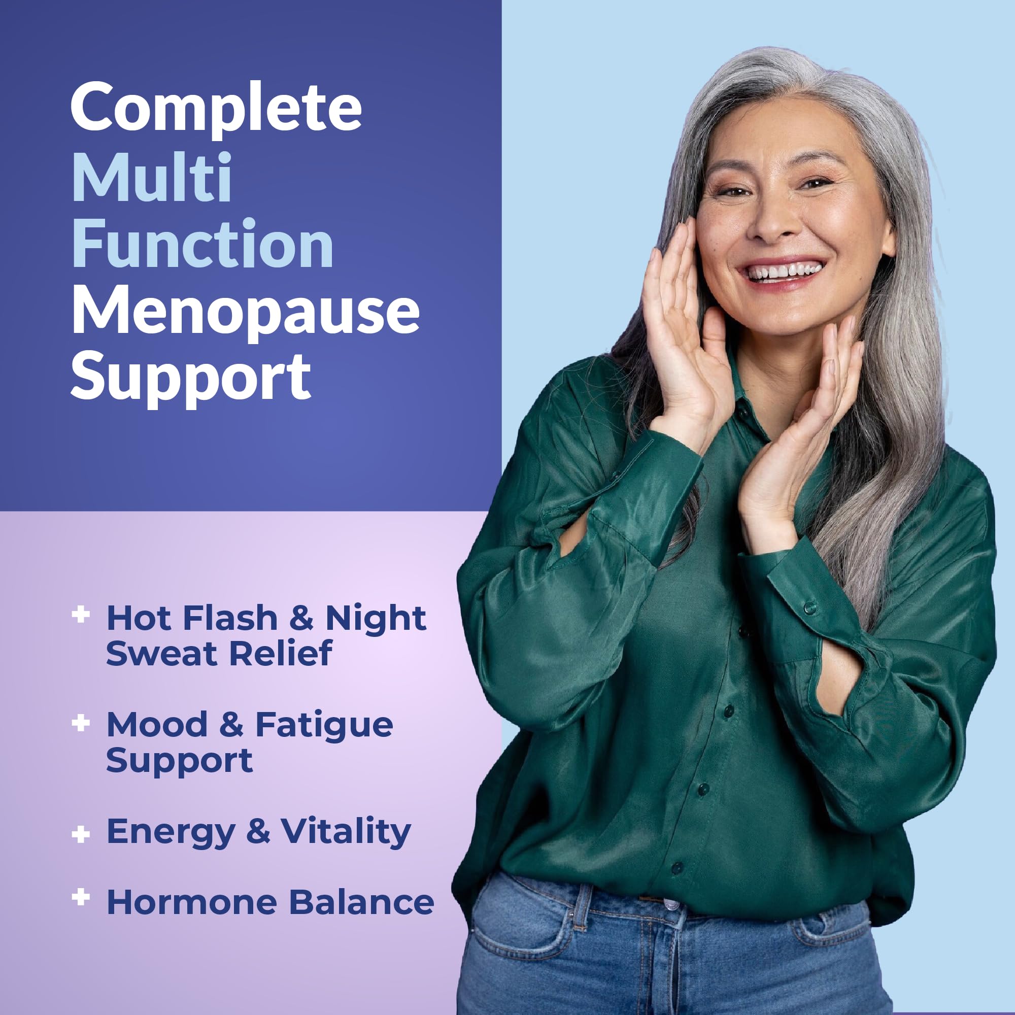 Natural Menopause Supplements for Women - Perimenopause Supplements for Hormonal Balance, Bloating & Mood Swings | Hot Flashes Menopause Relief w/Probiotics & Prebiotics, Black Cohosh & Chasteberry PharmaSuppsAu supplements