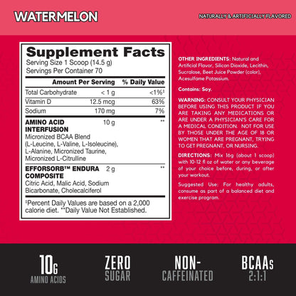 BSN Amino X Muscle Recovery & Endurance Powder with BCAAs, Intra Workout Support BSNUS supplements