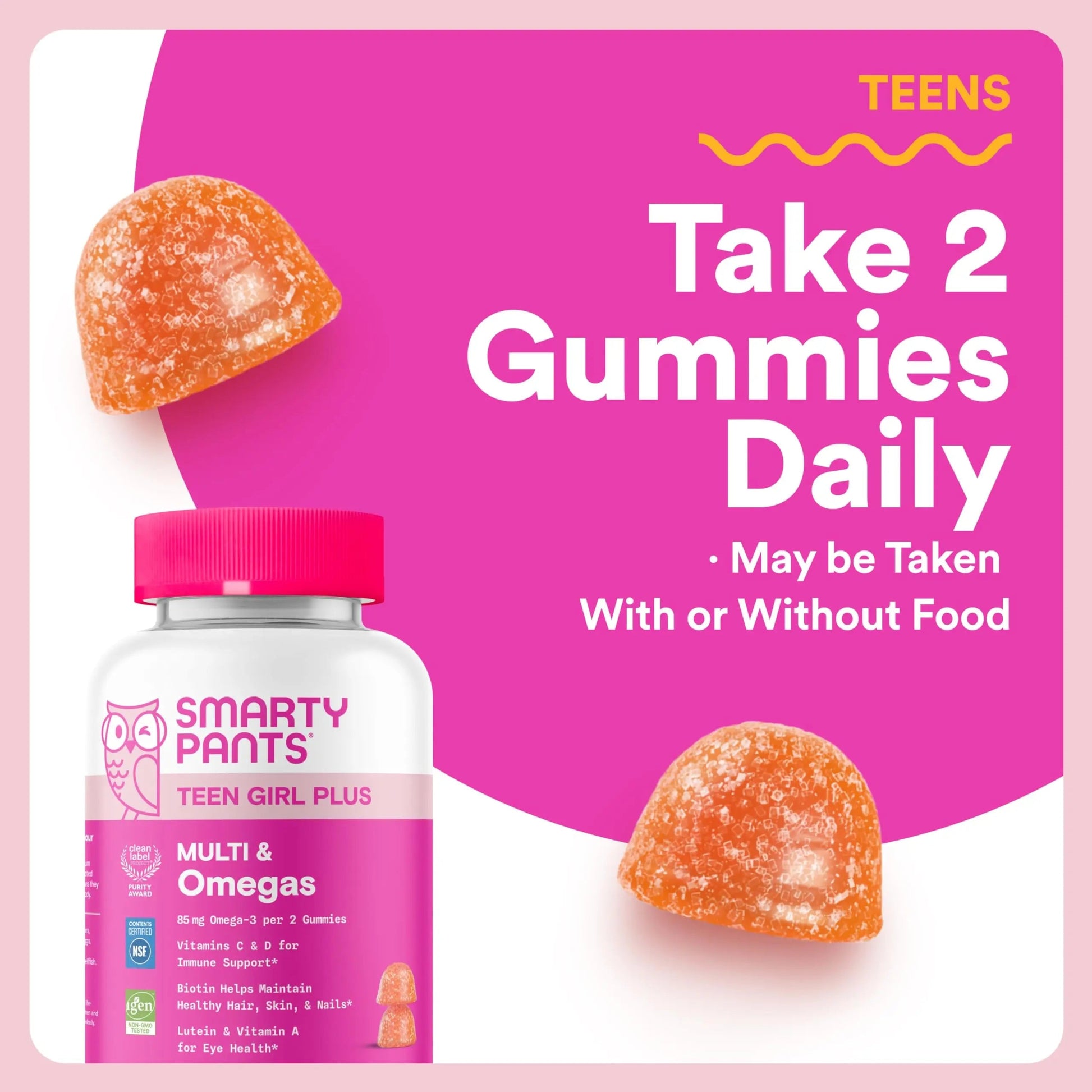 SmartyPants Mother & Daughter Daily Nutrition Bundle: Women’s + Teen Girl Multivitamin Gummies with Omega-3, Biotin, Vitamins D3, B12, A SmartyPantsAu supplements