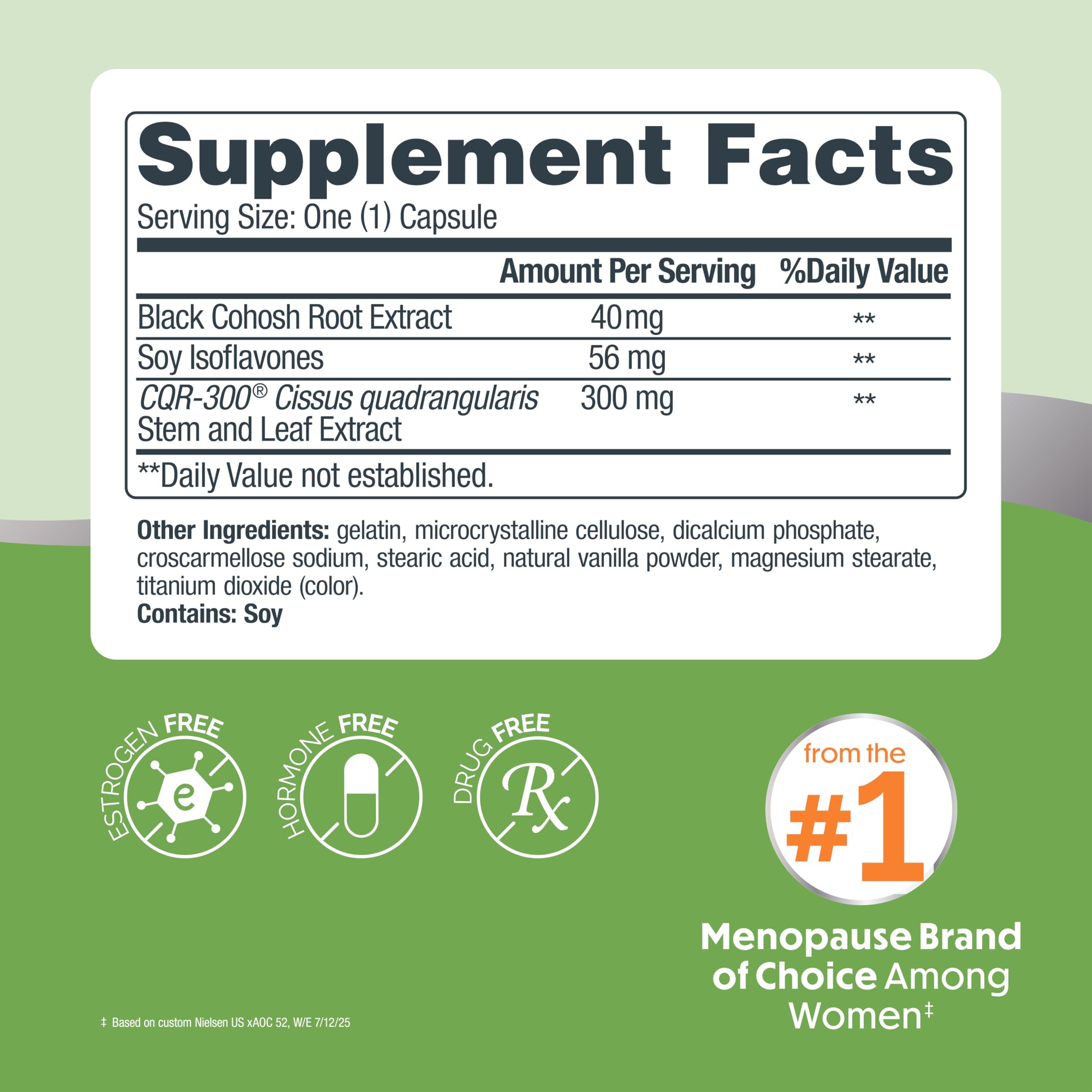 Estroven Weight Management for Menopause Relief - 30 Ct. - Clinically Proven Ingredients Help Manage Weight, Provide Night Sweats & Hot Flash Relief* Drug-Free & Gluten-Free Caplets EstrovenAu supplements