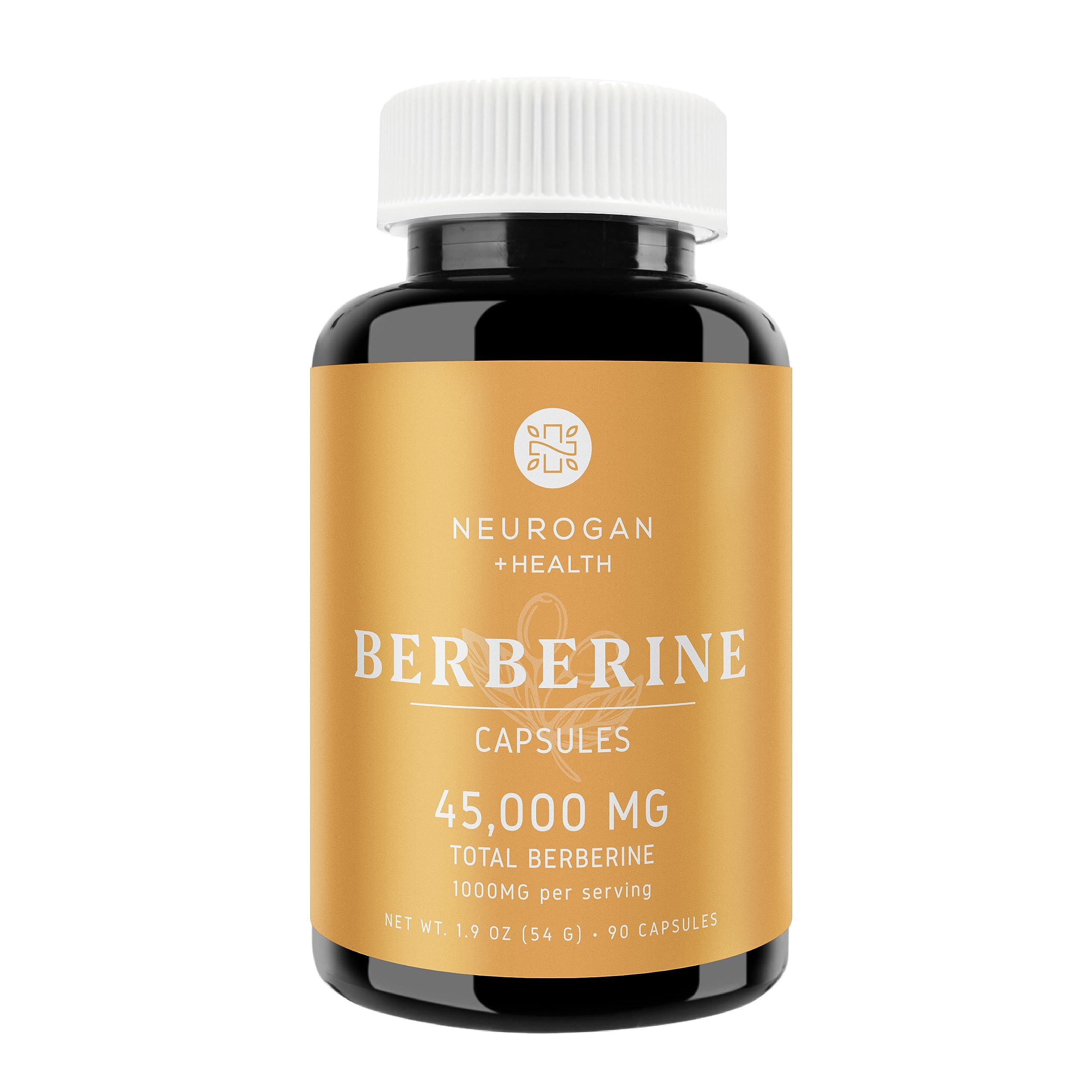 Neurogan Berberine Supplement Capsules, Weight Management Support - 45,000MG Natural NeuroganUS supplements