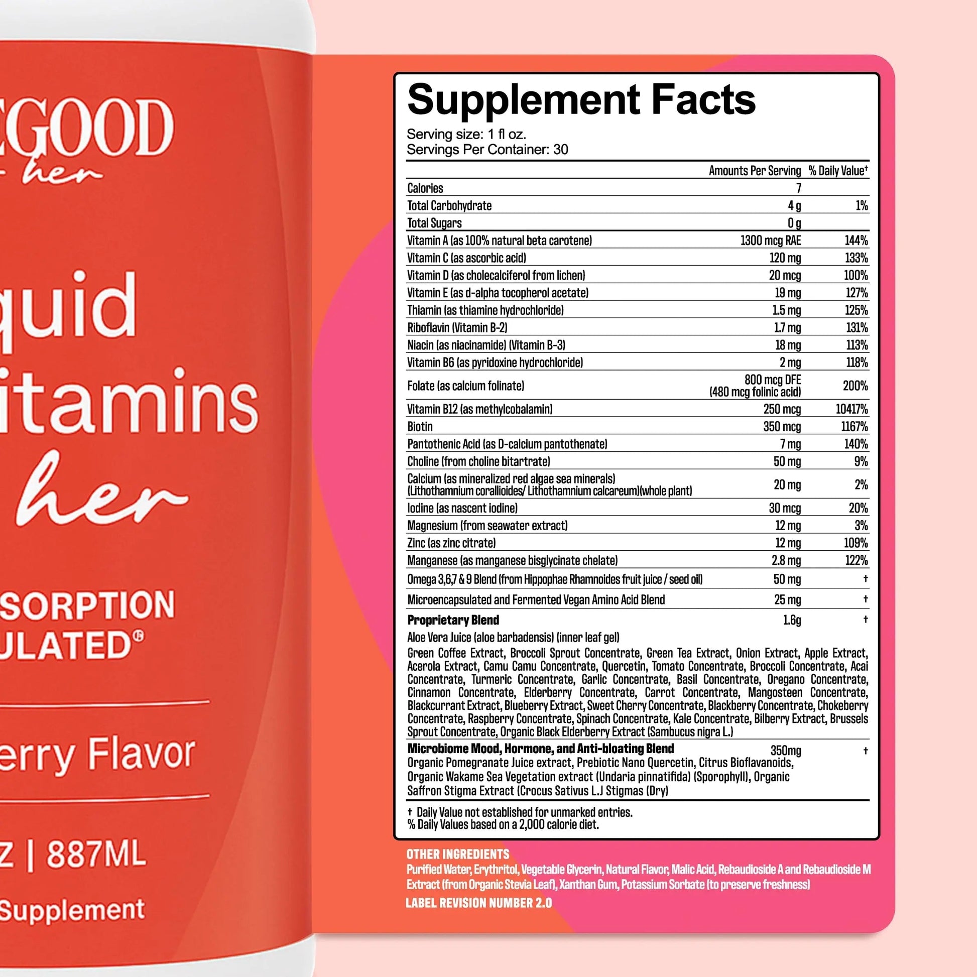 PureGood Women’s Liquid Multivitamin | 70+ Nutrients, Superfoods & Omegas | High Absorption Daily Supplement | PureGoodAu supplements