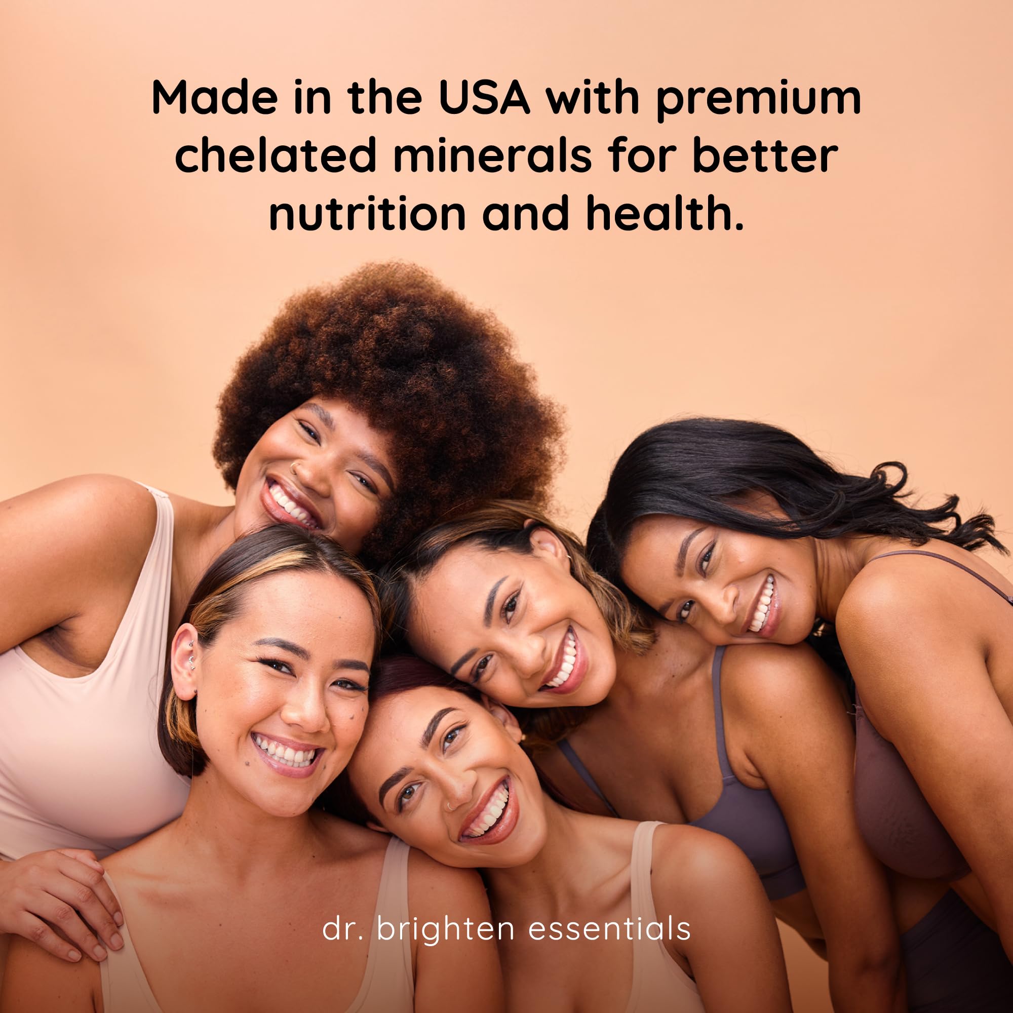 Dr. Brighten Magnesium Plus (as Magnesium Bi-glyncinate) - Beneficial in Maintaining a Healthy Mood, Sleep, Hormone Balance and Reducing Symptoms of PMS and Menstrual Cramps Dr. BrightenAu supplements