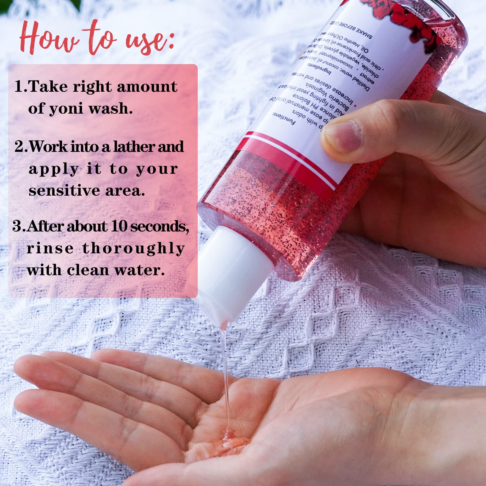 forvirness Feminine Wash with Cleaning Factor, Vaginal Wash - Clean, Remove Odor, pH Balance forvirnessAu supplements