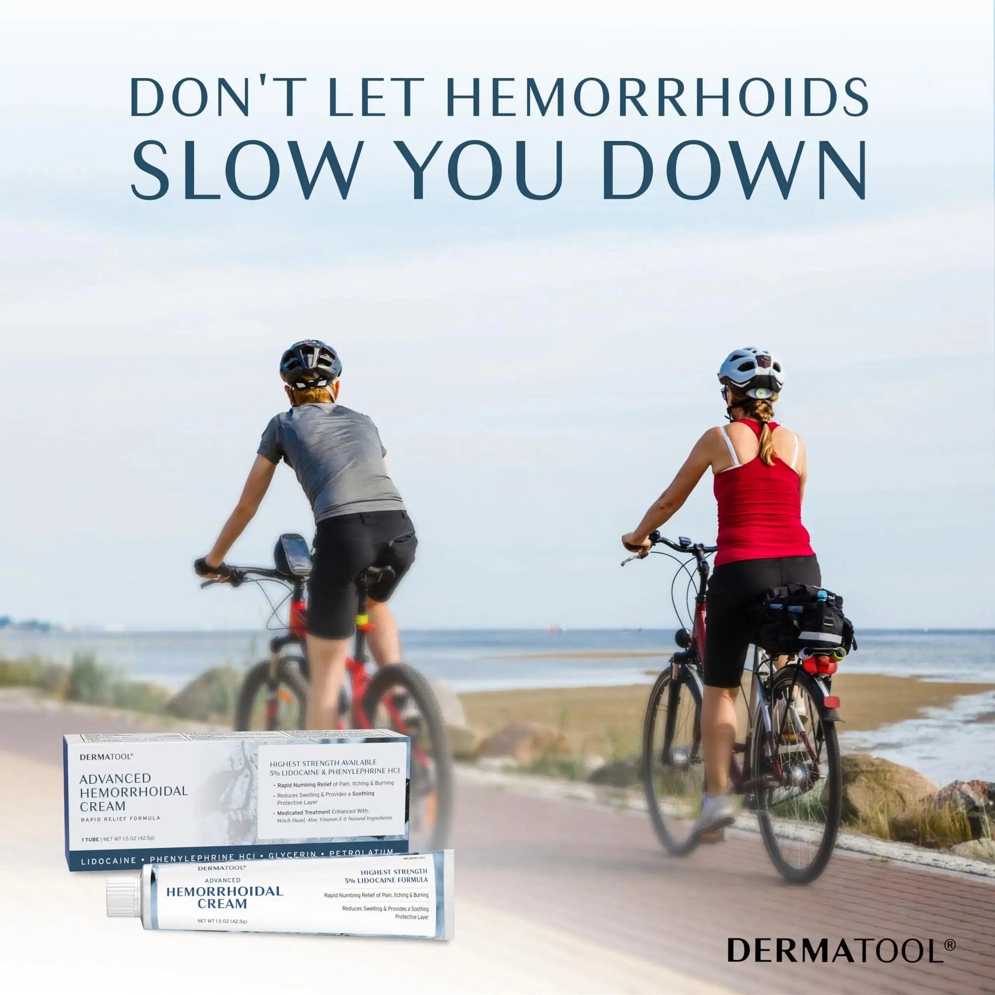 Hemorrhoid Treatment - Advanced Hemorrhoid Cream 5% Lidocaine & Phenylephrine - Hemorrhoid Shrinking Treatment - Rapid Relief of Pain, Swelling, Bleeding, Itching and Burning - Fissure & Hemorrhoids DERMATOOLAu supplements