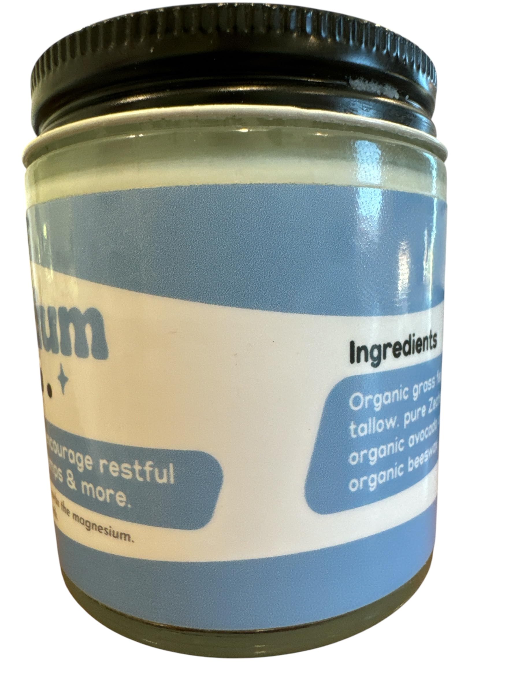 Magic Moo Magnesium Whipped Tallow Skincare for sore muscles, sleep, muscle and period cramps, stress, relaxation & more. Topical magnesium that works. Boopie's Magic Moo TallowAu supplements