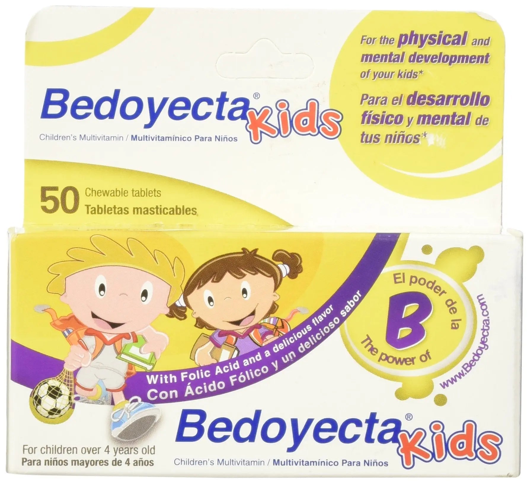 Bedoyecta Children's Chewables, 50 Count BedoyectaAu supplements