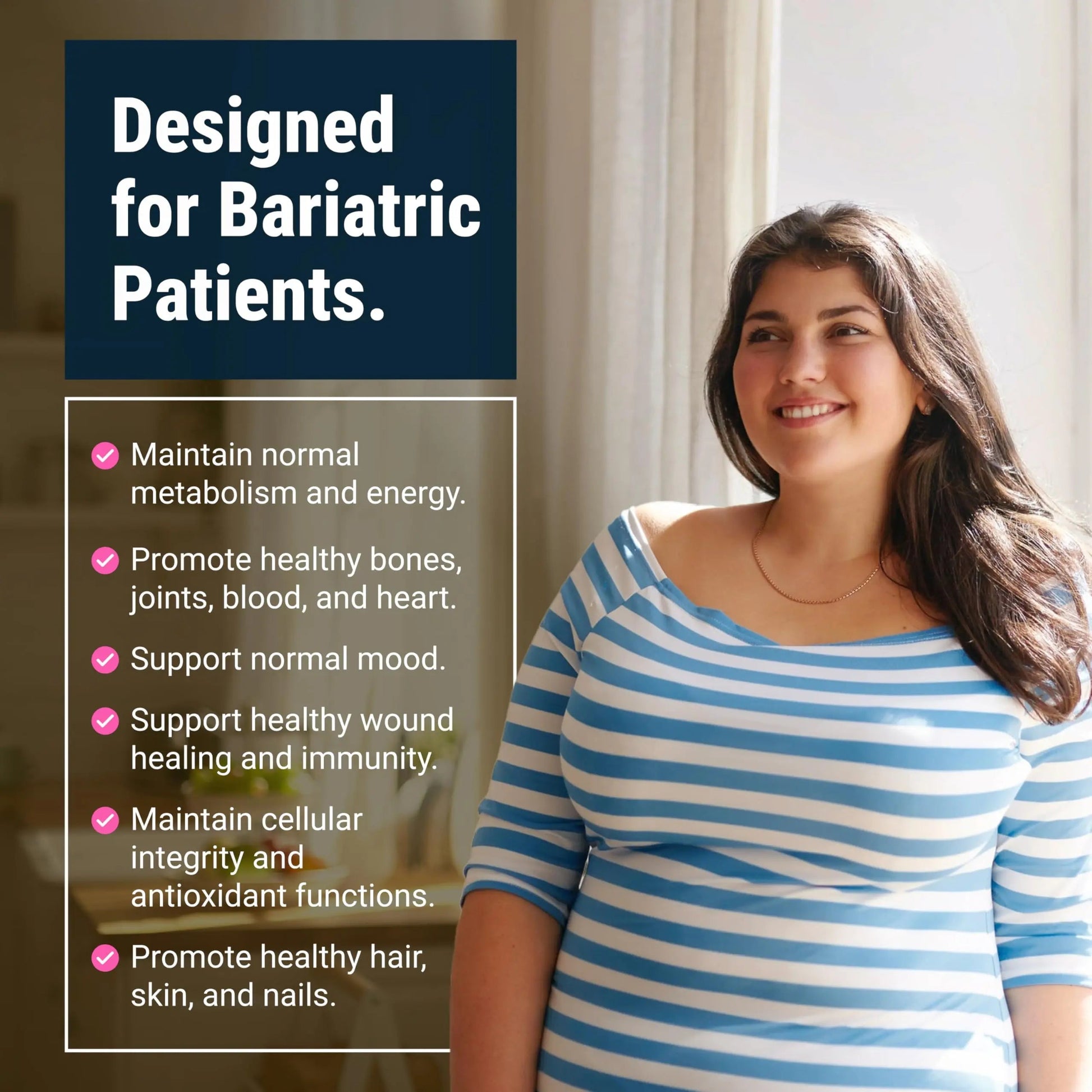 BariatricPal Multivitamin ONE 1 per Day! Bariatric Multivitamin Chewable with 45 mg of Iron | Orange Citrus | Vitamin for Bariatric Surgery Patients BariatricPalAu supplements