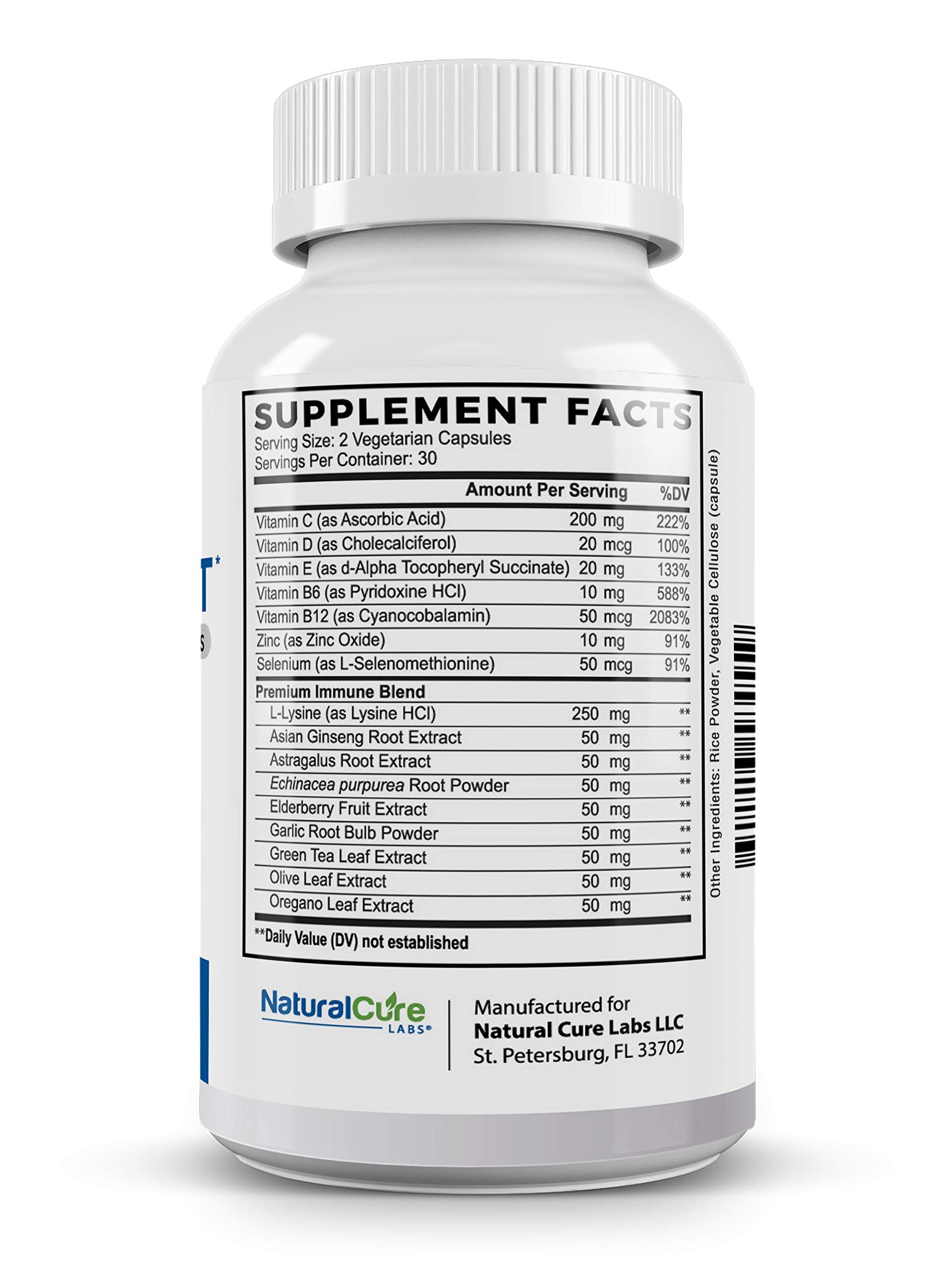 Natural Cure Labs Premium Immune Support Natural Cure LabsAu supplements