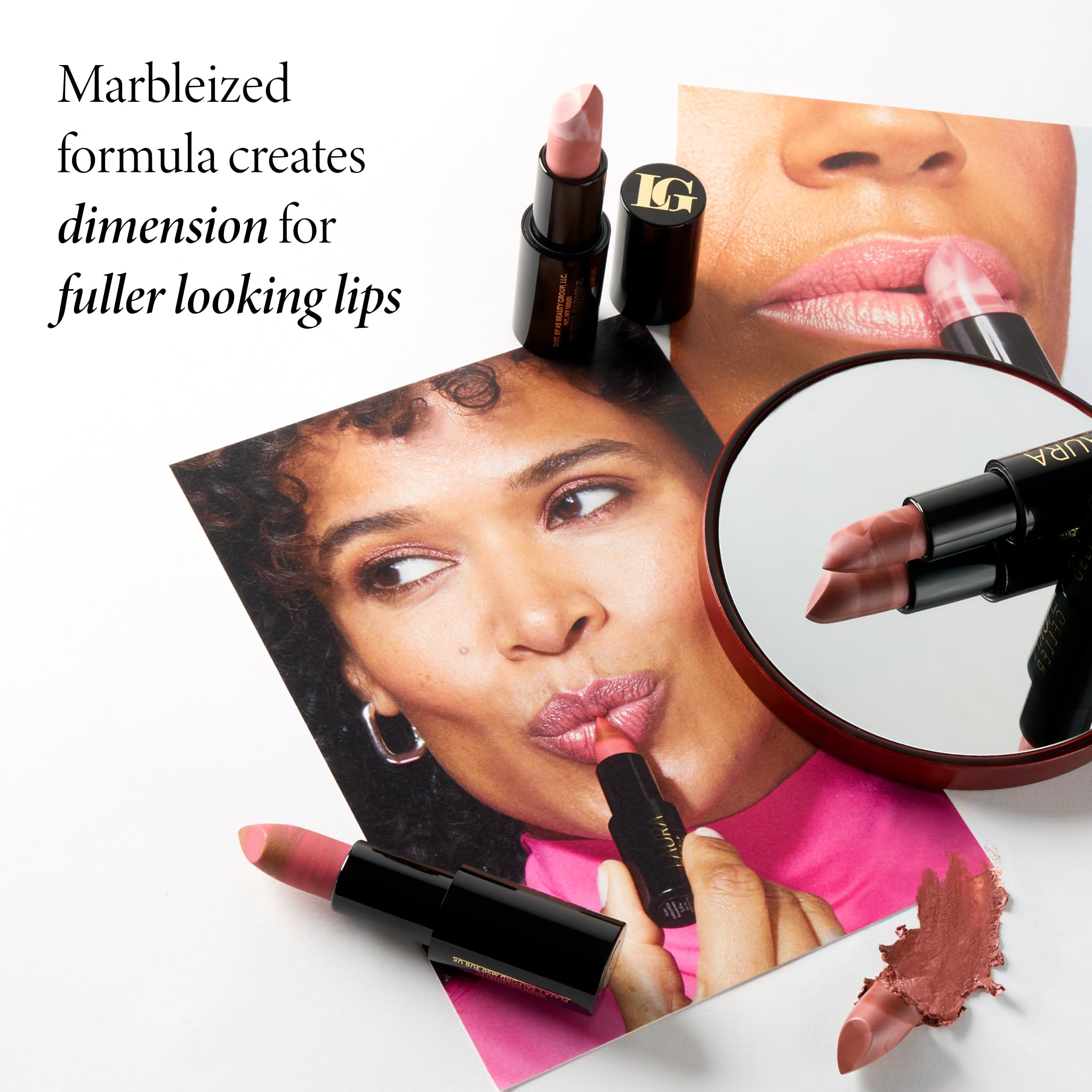 LAURA GELLER NEW YORK Italian Marble Sheer Lipstick - Al Fresco - Hydrating & Lightweight - Vitamin E & Caster Seed Oil - Cream Finish LAURA GELLER NEW YORKAu supplements
