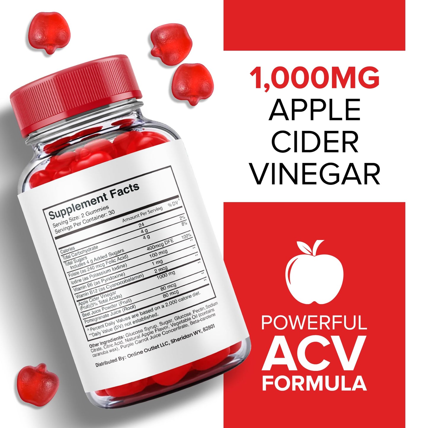 (3 Pack) Premier Keto Acv Gummies Advanced Formula, Premier Keto + Acv Gummies Plus VitakingUS supplements
