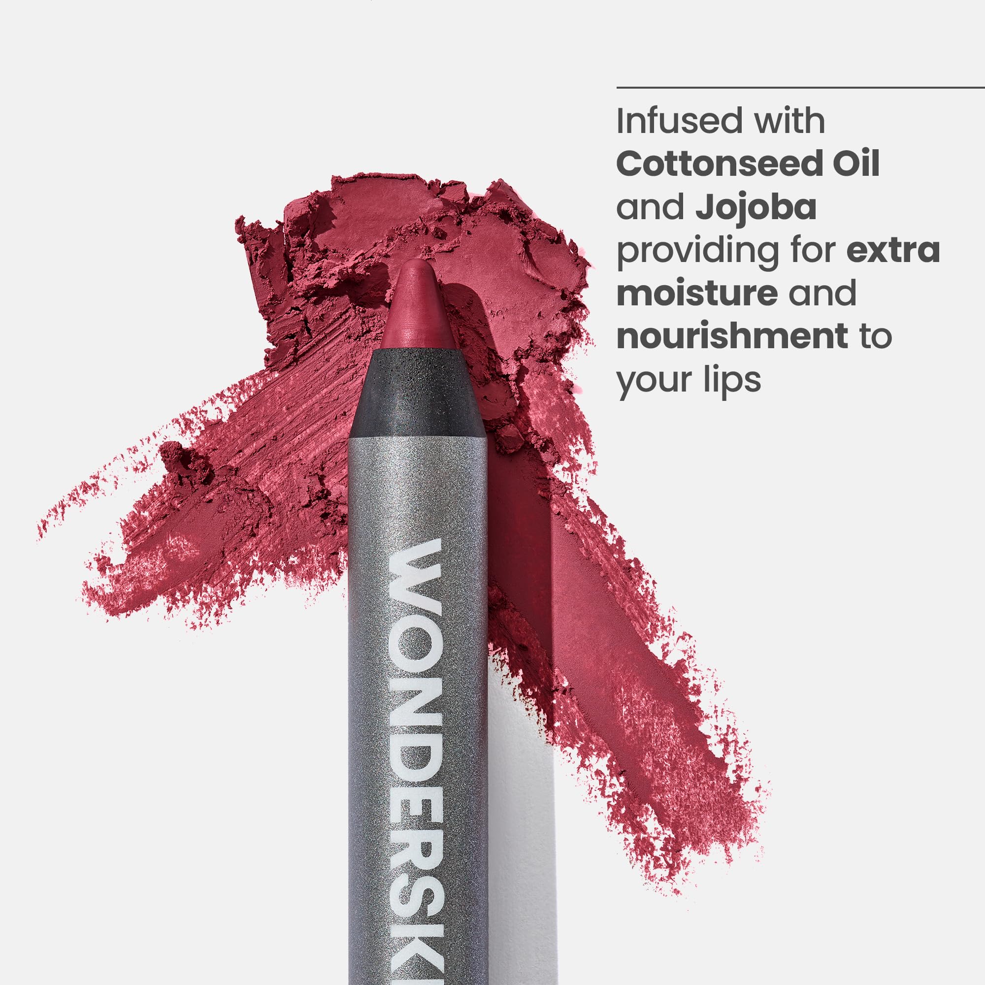 Wonderskin Lipliner Pencil - 360 Contour Lipliner, Long Lasting, Sharpenable, Waterproof and Transfer-Proof Nude Lip Liner Pencil (Rosewood) WonderskinAu supplements