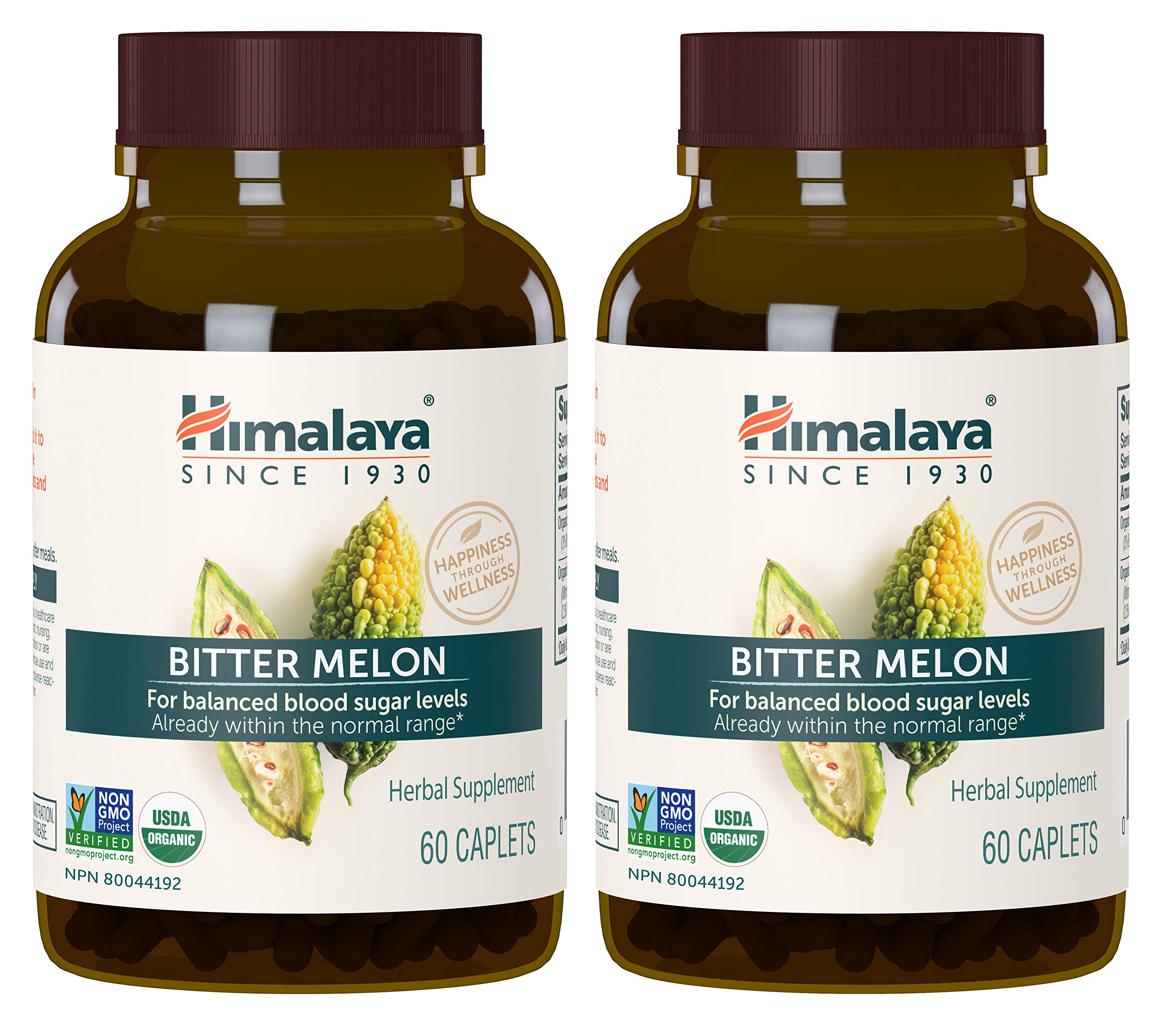 Himalaya Organic Bitter Melon/Karela Herbal Supplement, Glycemic Support and Weight HimalayaAu supplements
