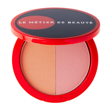 MĒTIER Blush Bronzer Duo for a Radiant, Sun-Kissed Glow, Magnetic Compact (Bisou Bisou) Le Metier De BeauteAu supplements