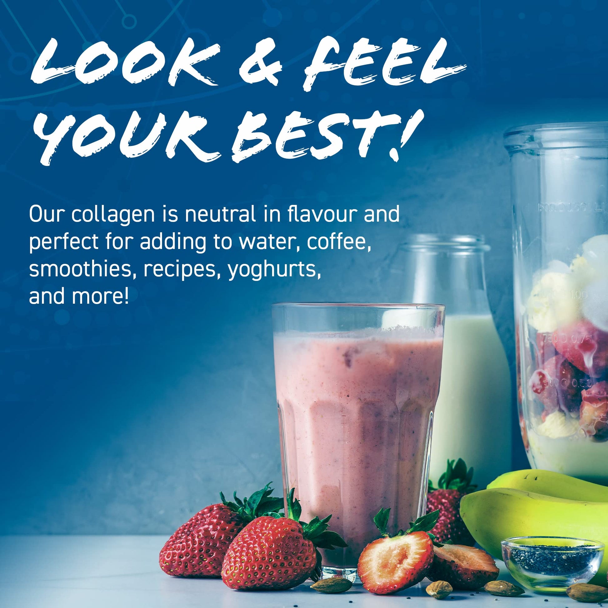Applied Nutrition Marine Collagen Powder - Hydrolysed Collagen Protein, Healthy Skin, Hair, Nails Applied NutritionAu supplements