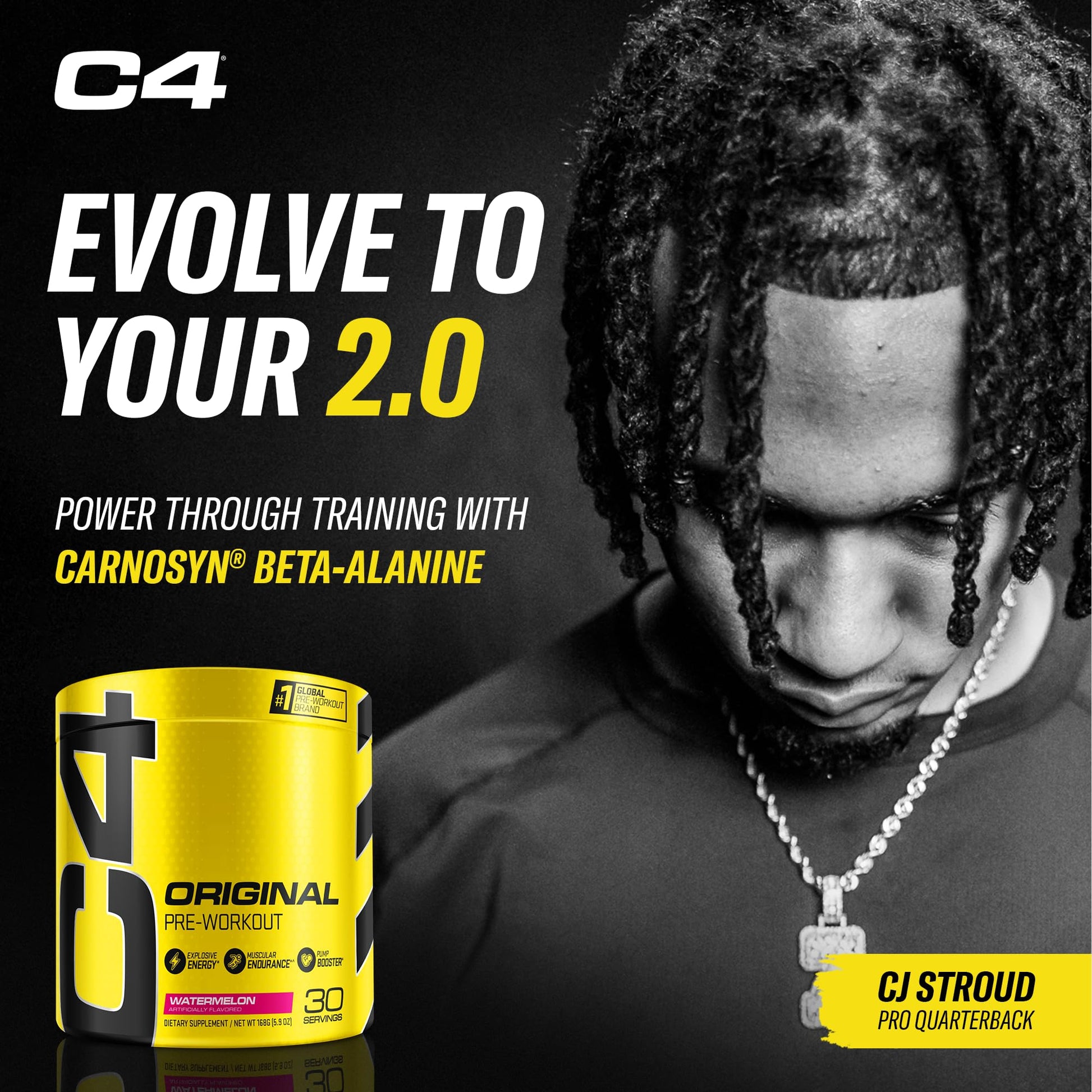 Cellucor C4 Original Pre Workout Powder Watermelon Sugar Free Preworkout Energy CellucorUS supplements