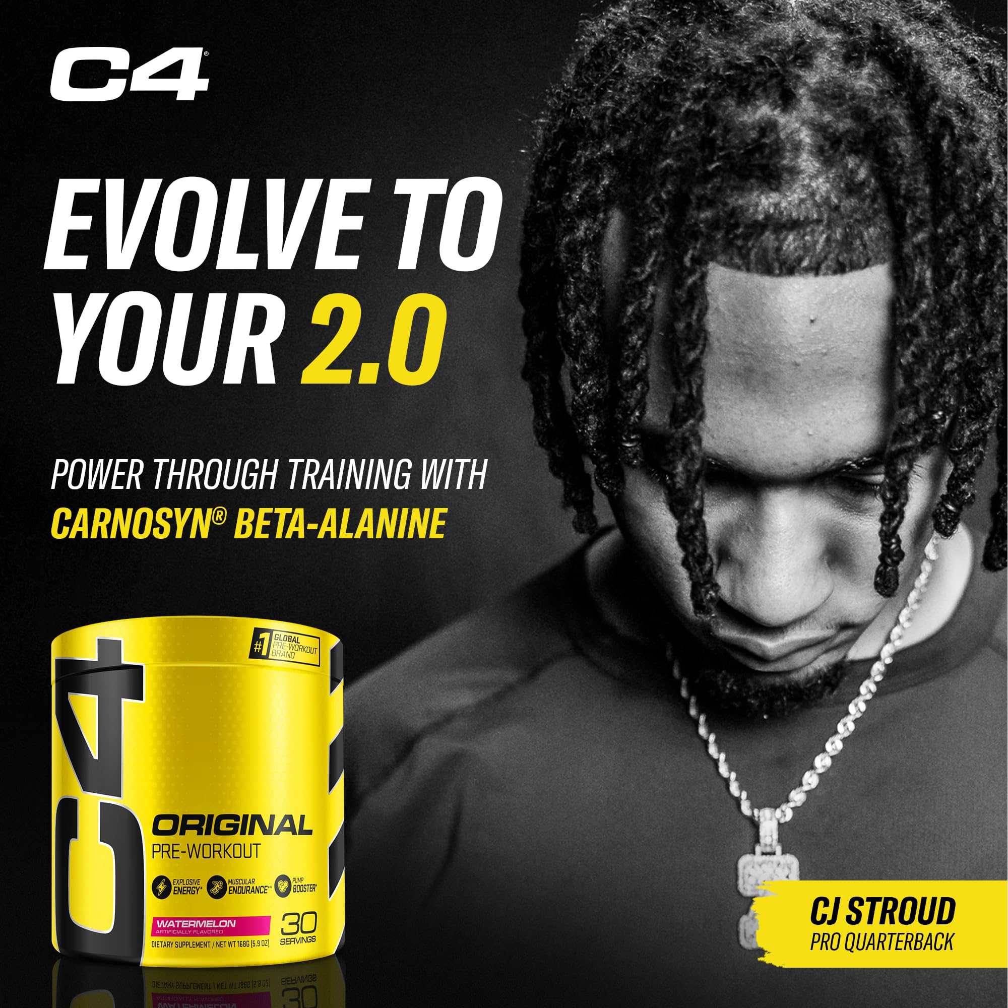 Cellucor C4 Original Pre Workout Powder Watermelon Sugar Free Preworkout Energy CellucorUS supplements