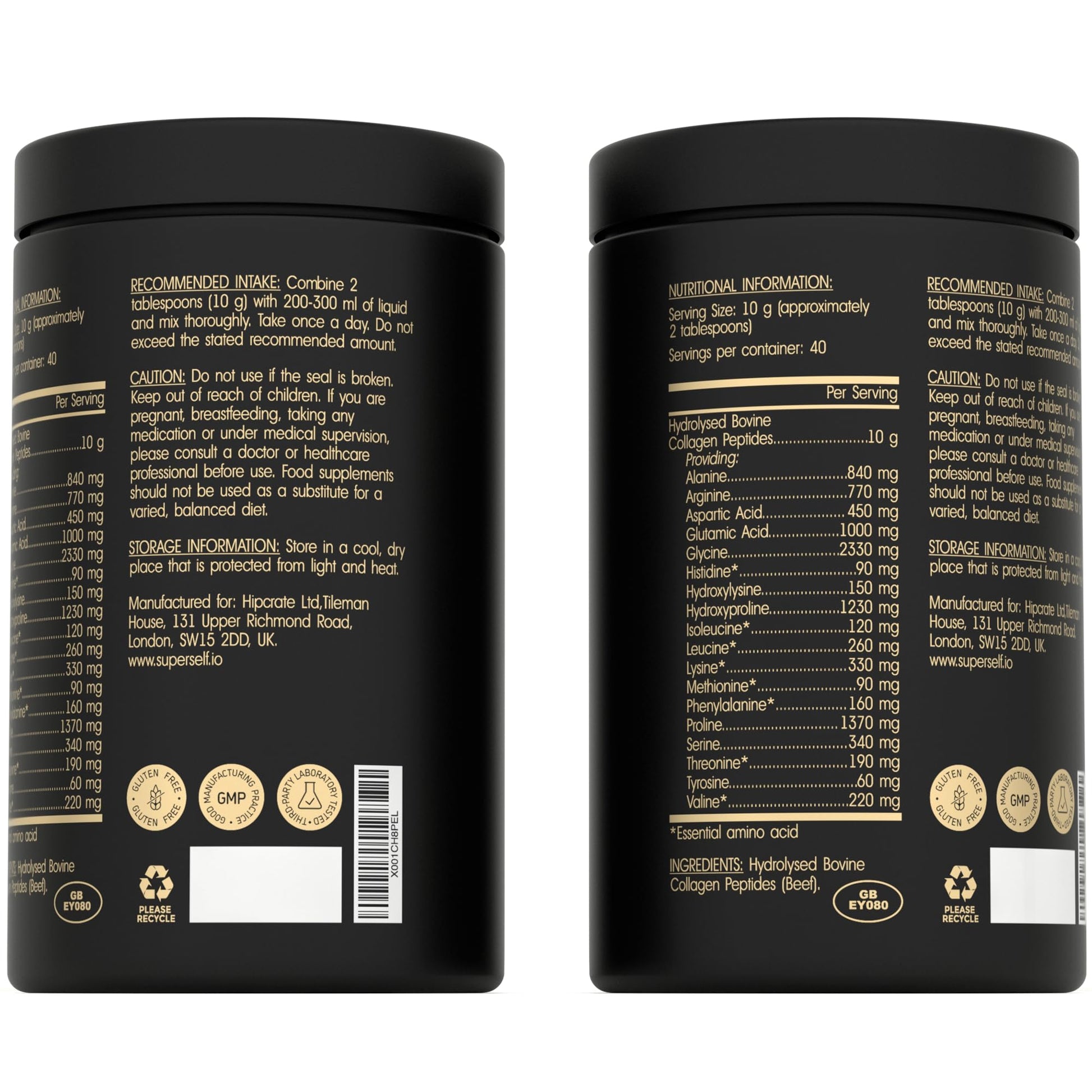 Premium Collagen Powder - Collagen Supplements for Women & Men - Pure Bovine Collagen Peptides 400g SuperSelfAu supplements