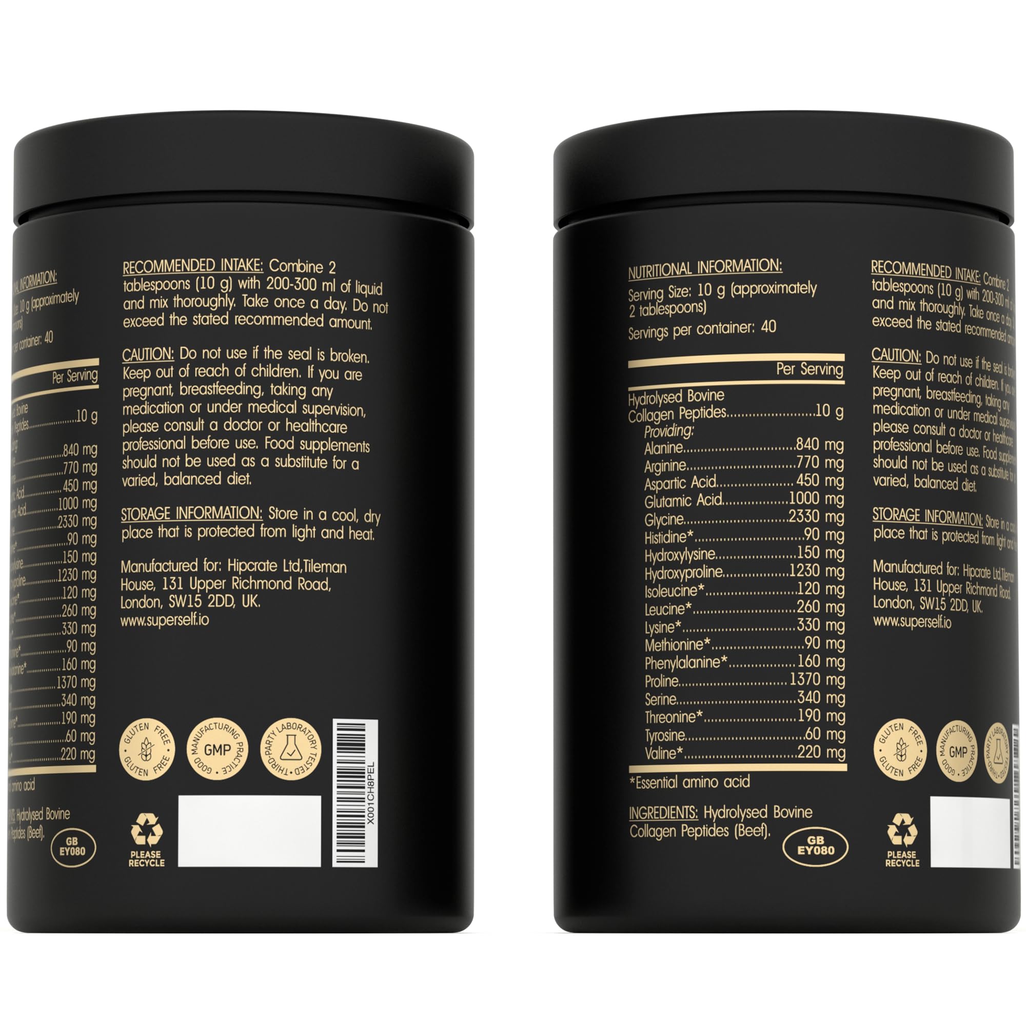 Premium Collagen Powder - Collagen Supplements for Women & Men - Pure Bovine Collagen Peptides 400g SuperSelfAu supplements