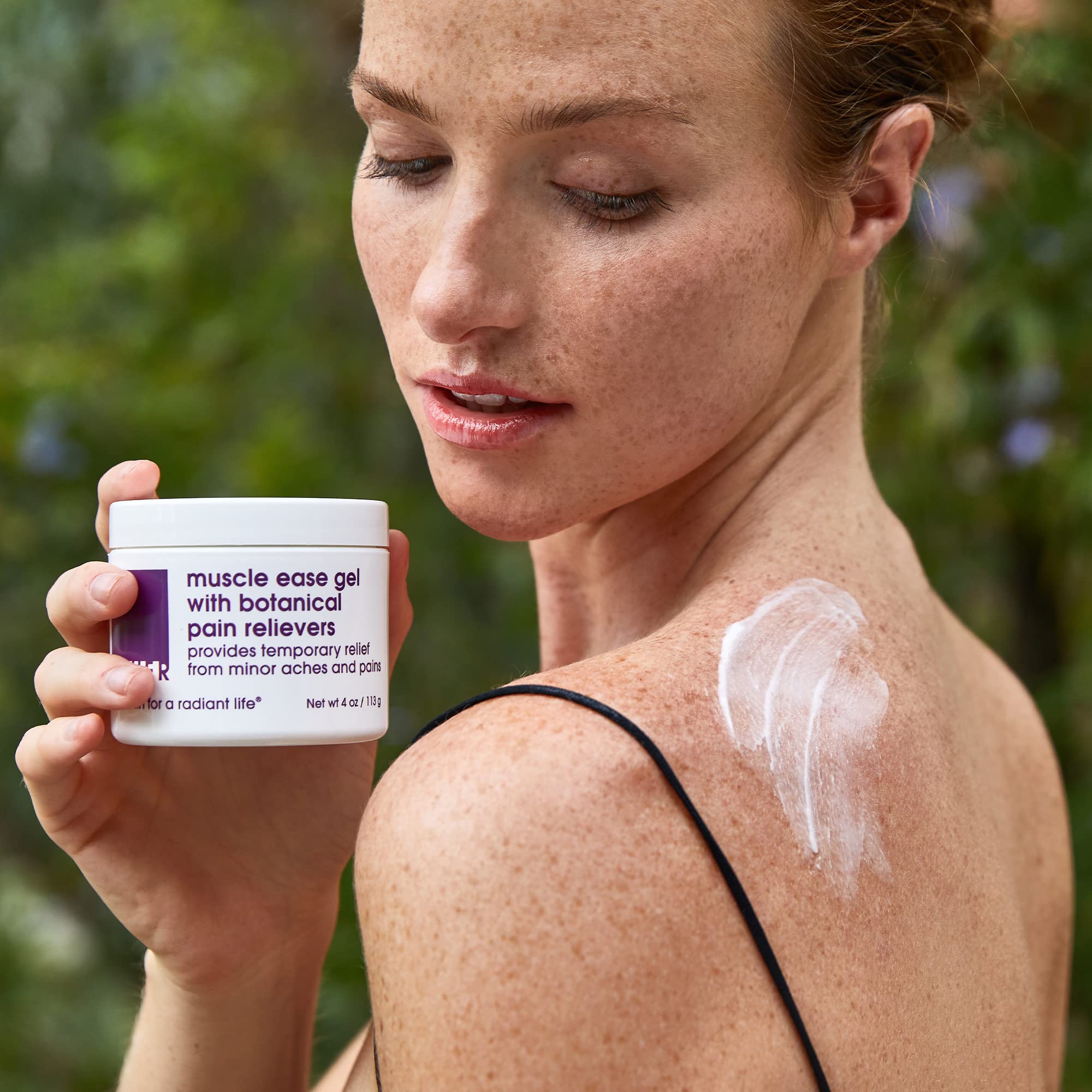 LATHER Muscle Pain Relief Gel - Muscle Therapy to Aid Muscle Soreness - Fast Acting Gel with Menthol Helps Ease Back Pain Relief, Neck Pain Relief, Knee Pain Relief, Lower Back Pain Relief - 4 Oz LATHERAu supplements