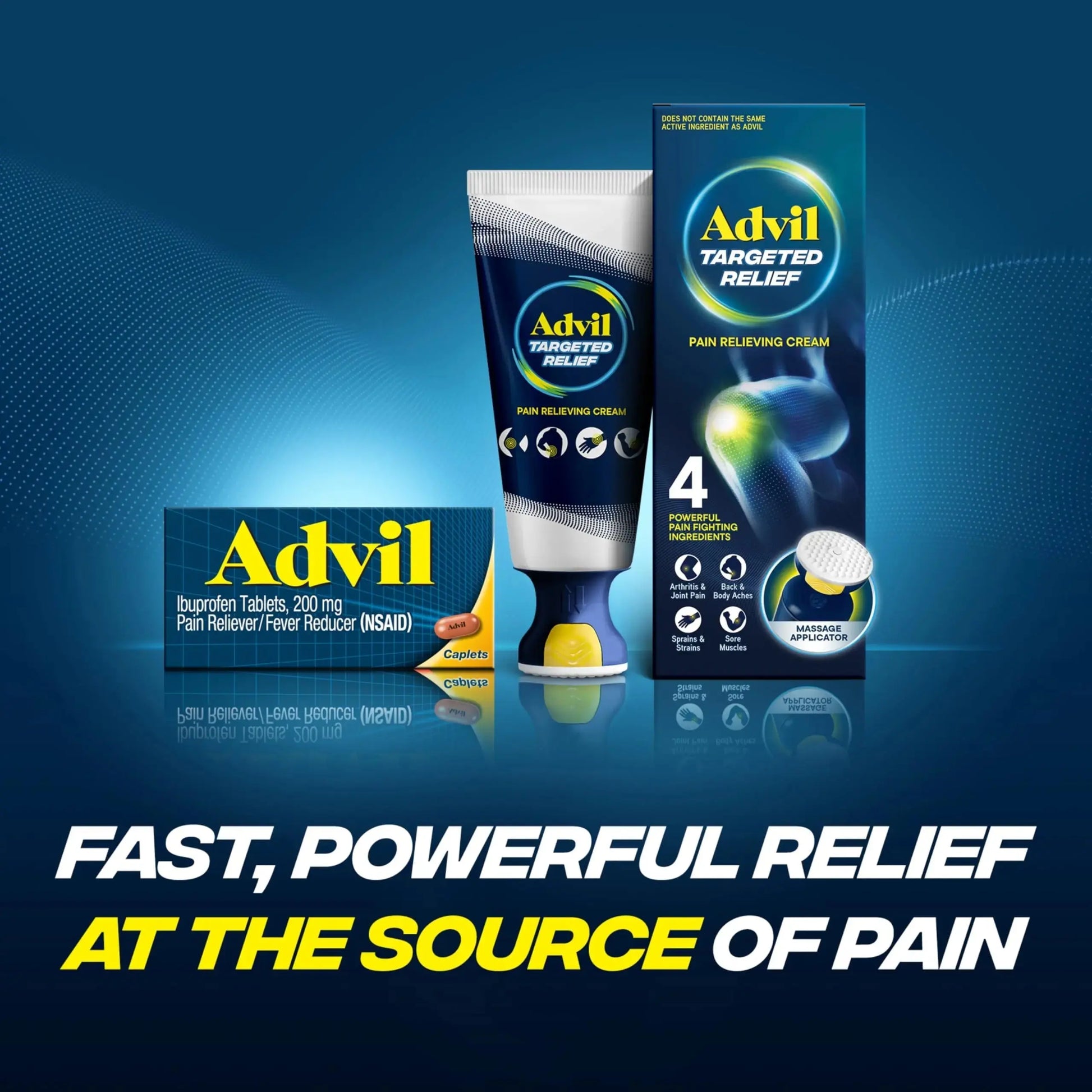 Advil Pain Reliever and Fever Reducer, Pain Relief Medicine with Ibuprofen 200mg for Headache, Backache, Menstrual Pain and Joint Pain Relief - 100 Coated Caplets AdvilAu supplements