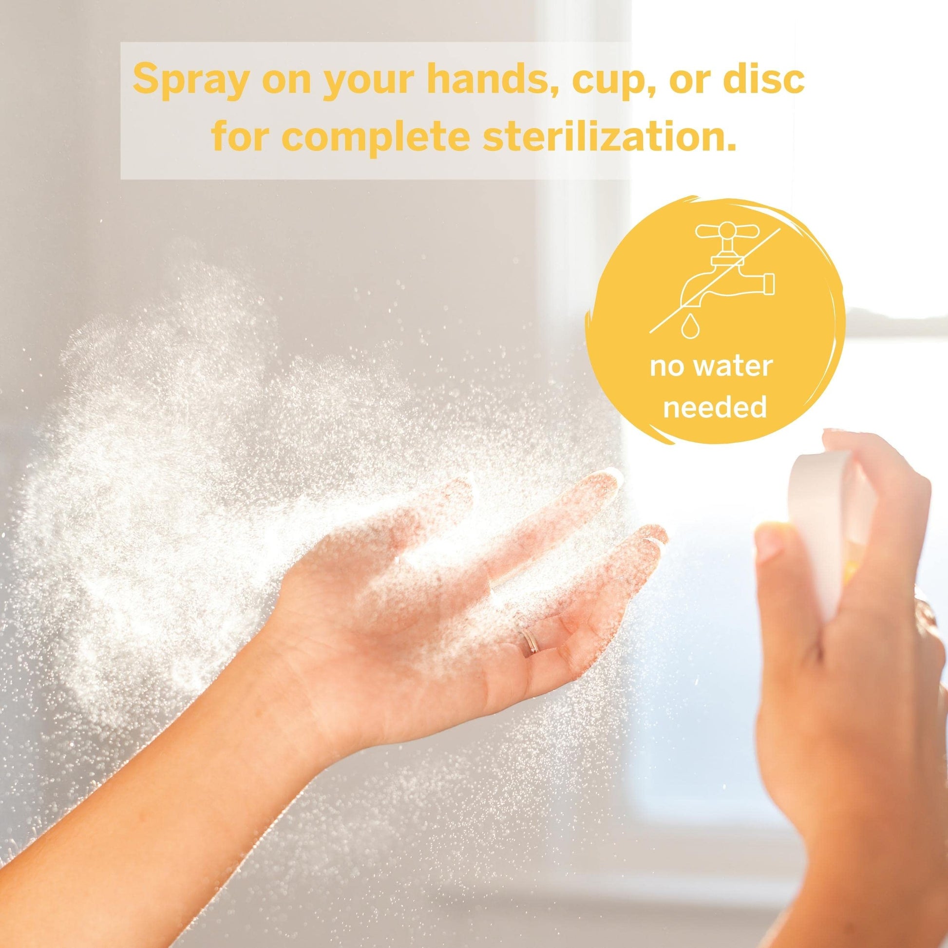 Pixie Sterilizer Spray for Menstrual Cups - Complete Sterilization in Just A Quick Spray - 100% Hypoallergenic Pixie CupAu supplements