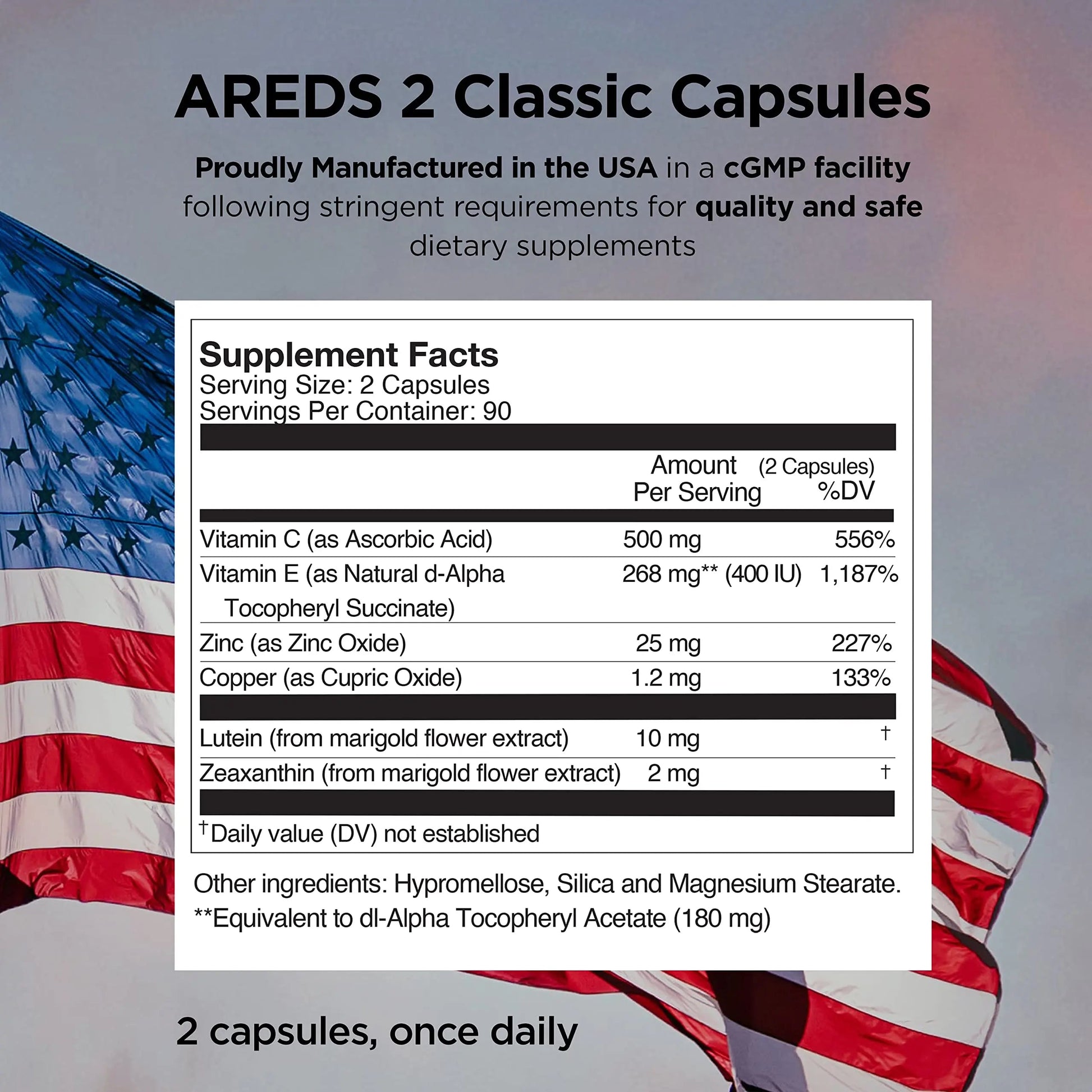 Viteyes AREDS 2 Capsules and Viteyes Multivitamin AREDS 2 Companion, Single Daily Dose Eye Vitamins, 3 Month Supply ViteyesAu supplements