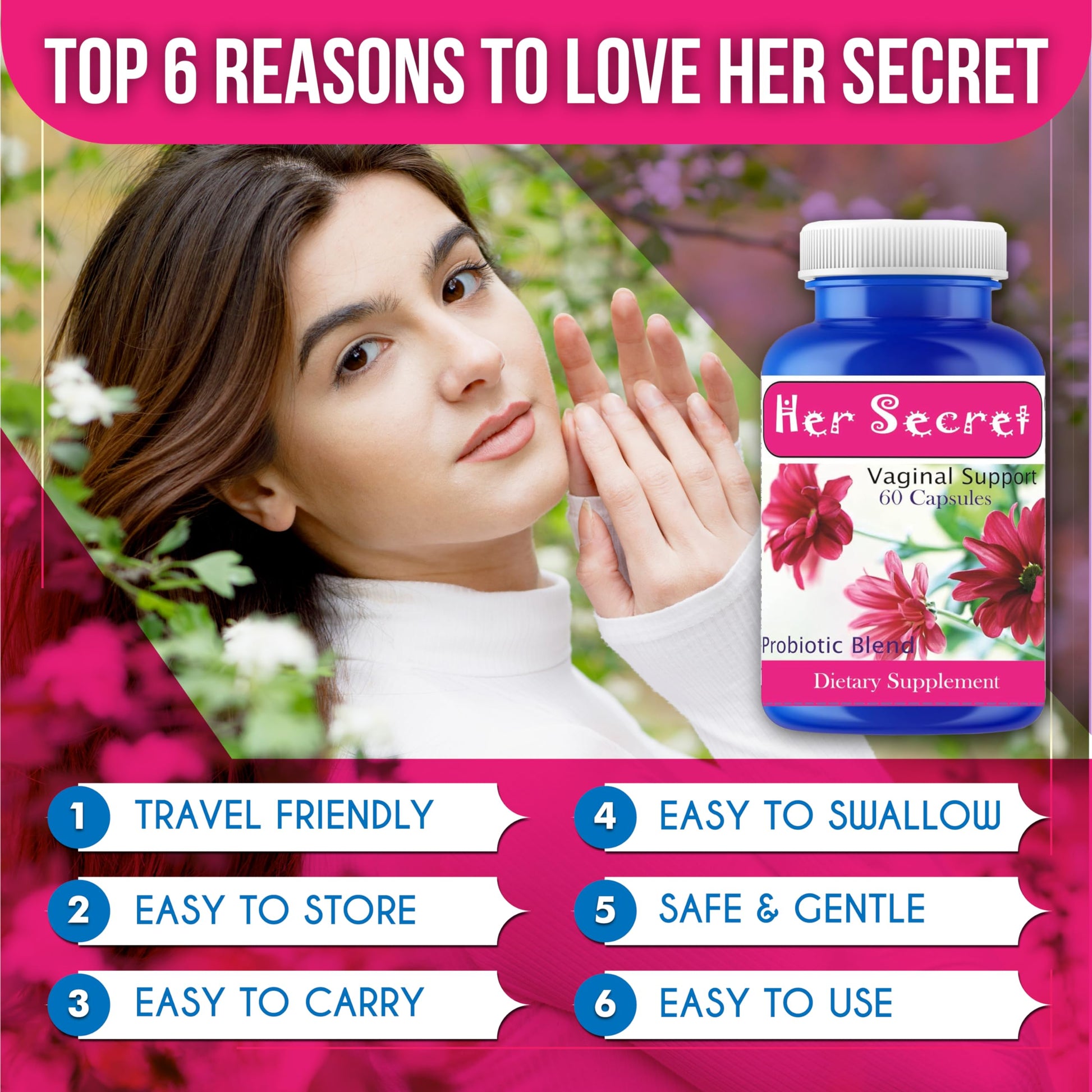 Embarrassed with Femenine Odor? Worried about Female Urinary Odor? Try Femenine Odor Supplement 60 Pills Celebrity LifeStyle ProductAu supplements