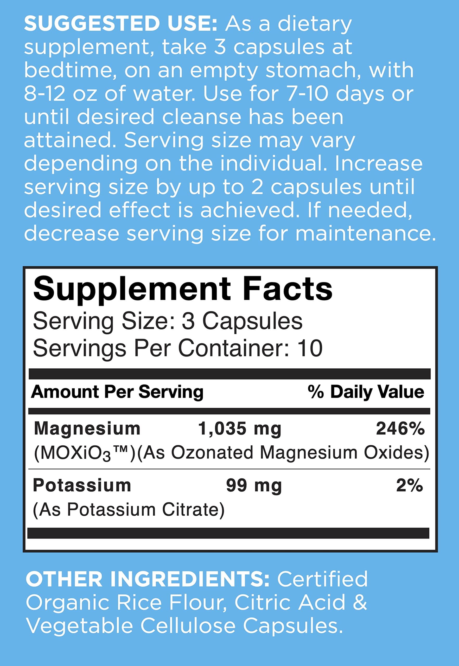 nbpure Mag O7 Oxygen Digestive System and Colon Cleanse and Detox Capsules nbpureUS supplements