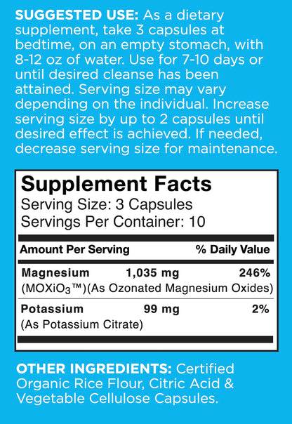 nbpure Mag O7 Oxygen Digestive System and Colon Cleanse and Detox Capsules nbpureUS supplements