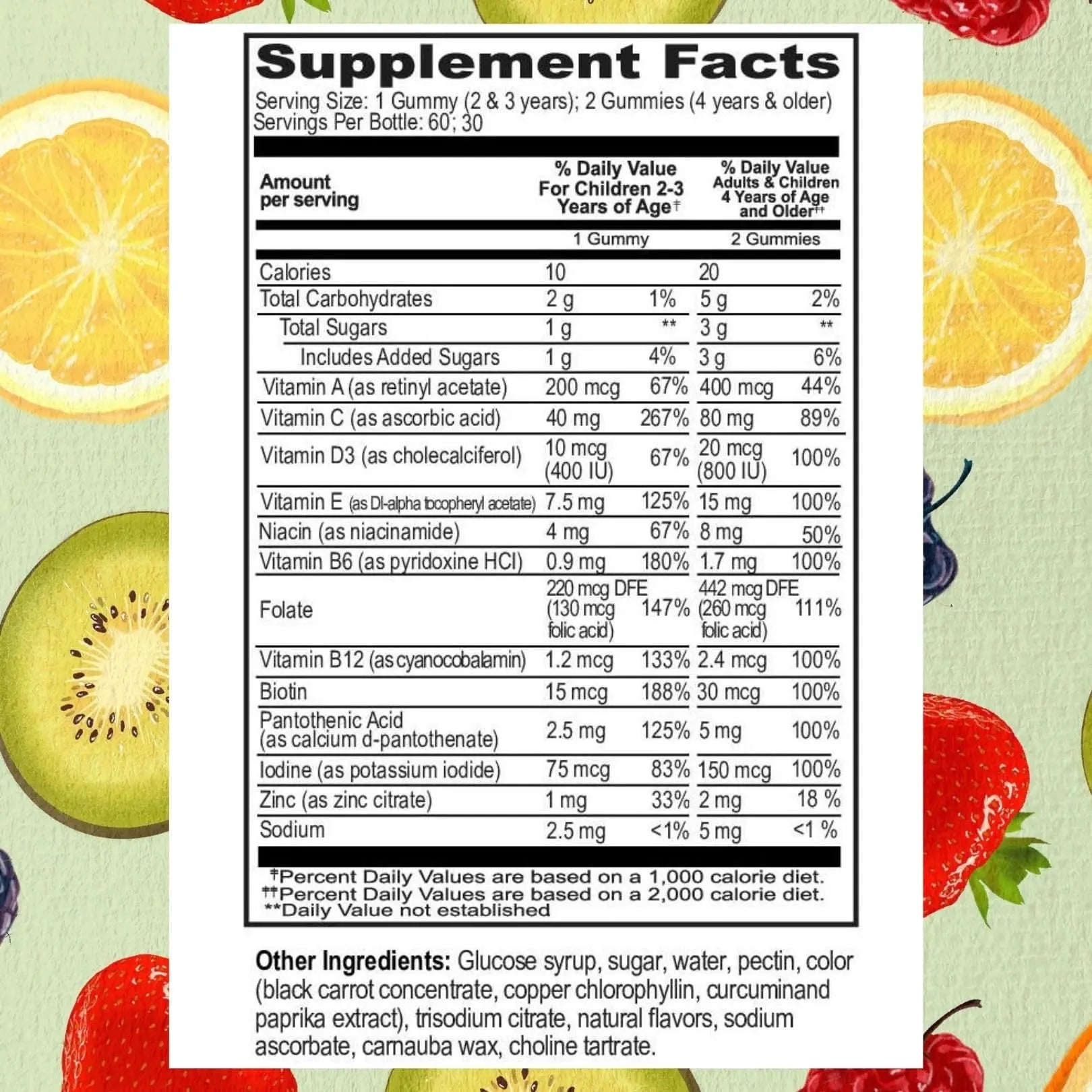 Go Healthy Kids Multivitamin Gummies, Immune Support, Kids Vitamin Gummies, Kosher Kid Vitamin, Halal Go Healthy NaturalAu supplements