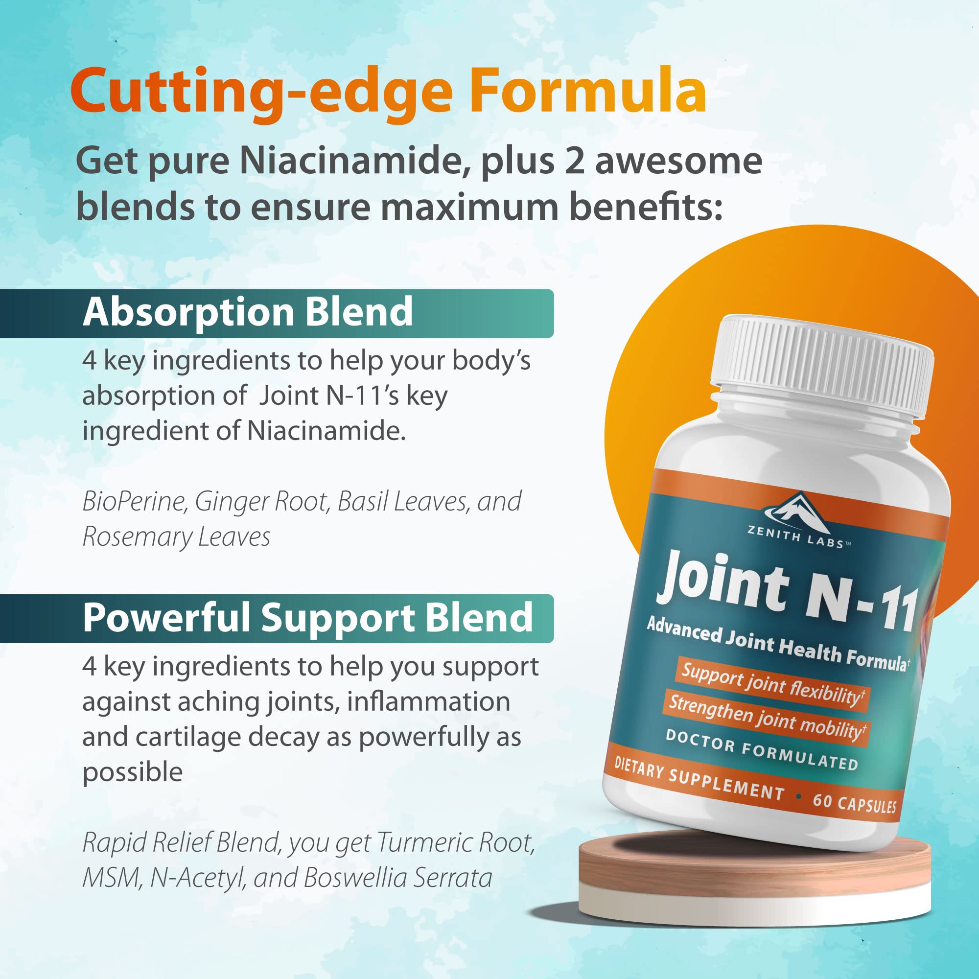 Zenith Labs Joint N-11 Joint Health Supplement Zenith LabsAu supplements