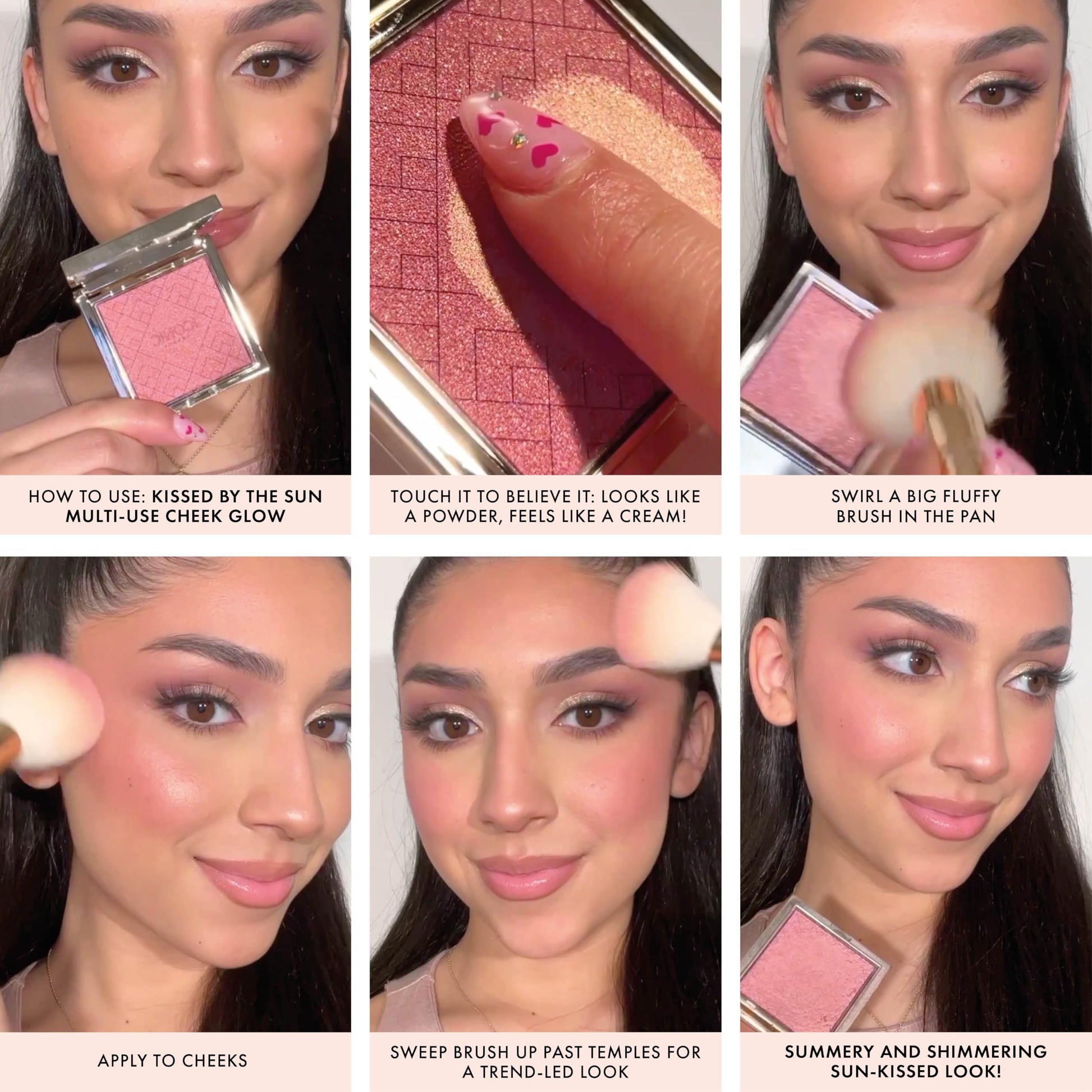 ICONIC LONDON Kissed by the Sun | Multi-Use Blush, Bronzer, & Highlighter, For All Skin Types, Cruelty-Free, Vegan Makeup, (Play Time) 0.17 oz ICONIC LONDONAu supplements