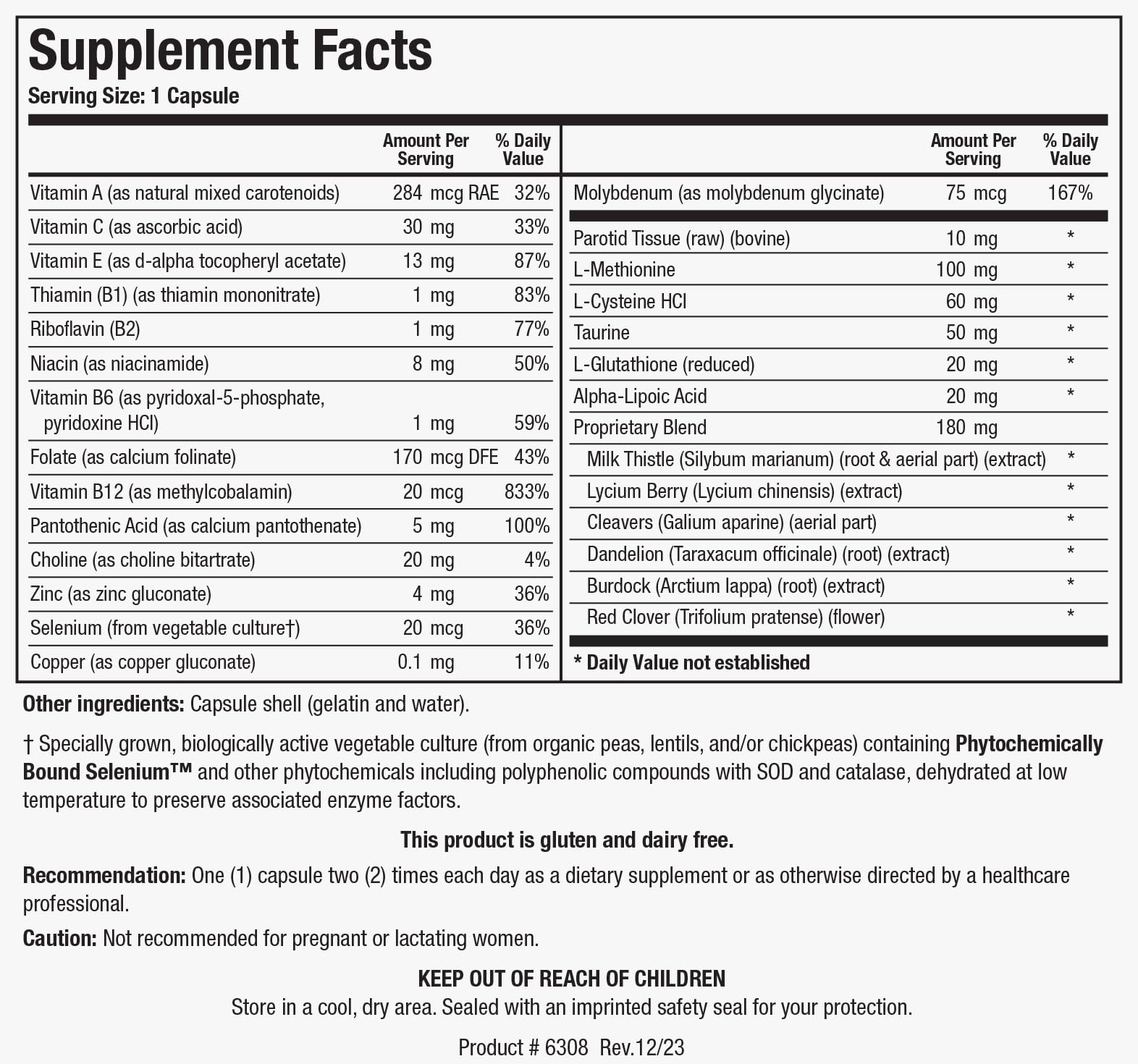 Biotics Research MCS-2 Metabolic Clearing Support, Liver Health, Potent Antioxidant Formula, Milk Thistle, Red Clover, 90 Capsules BIOTICS RESEARCHAu supplements