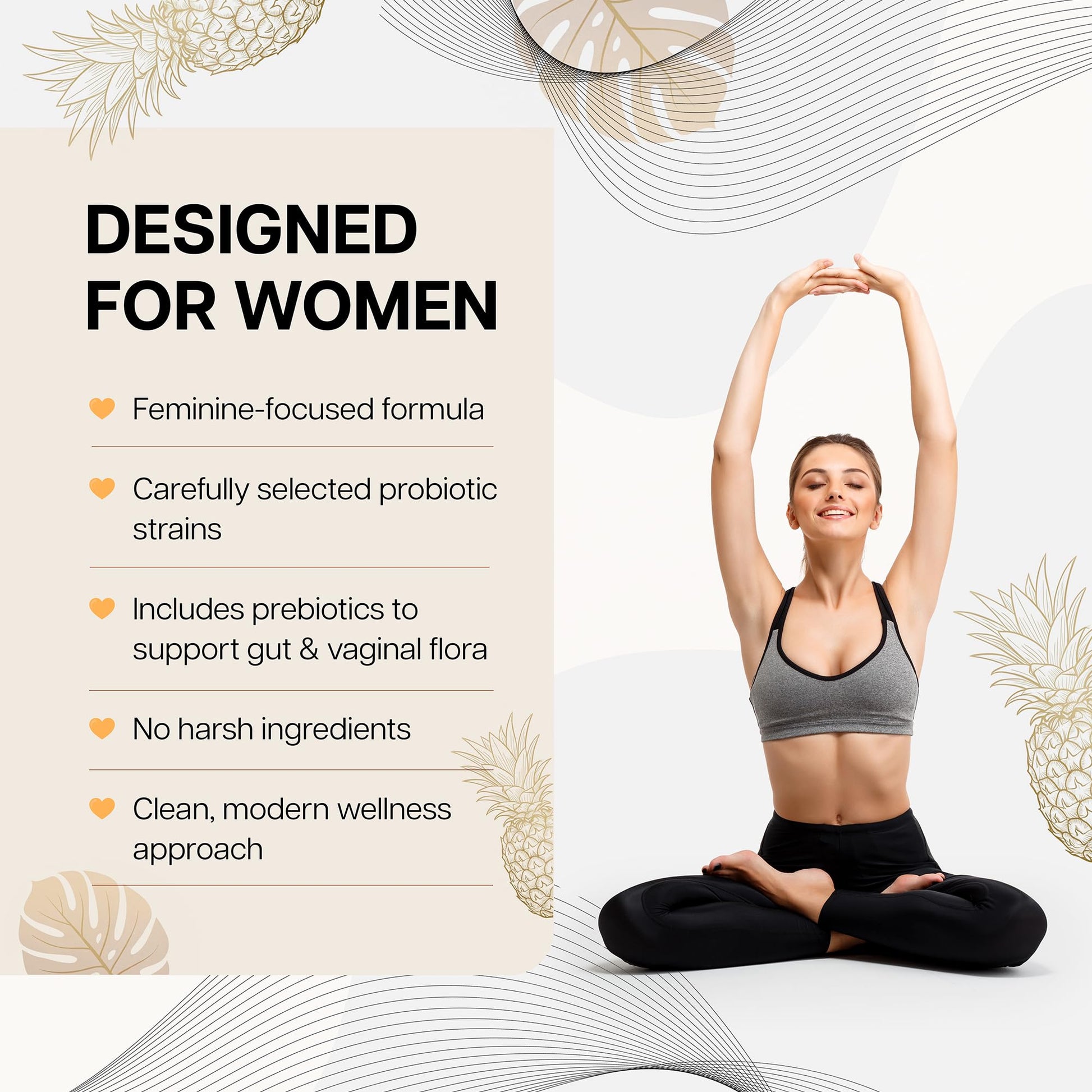 Magic V Care – Premium Feminine Balance Gummies – Women’s Wellness & pH Support – Vaginal Health, Immunity & Hormonal Balance – Vegan, Gluten-Free – Tropical Pineapple – 90 Gummies – 45 Servings Magic V SteamAu supplements