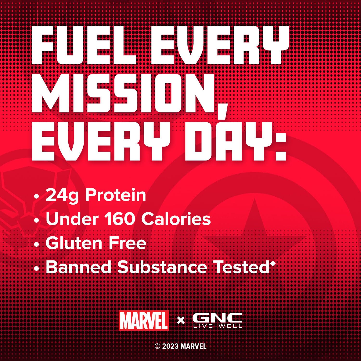 GNC Pro Performance 100% Whey - Marvel: High-Flying S'Mores - 25 Servings GNCUS supplements
